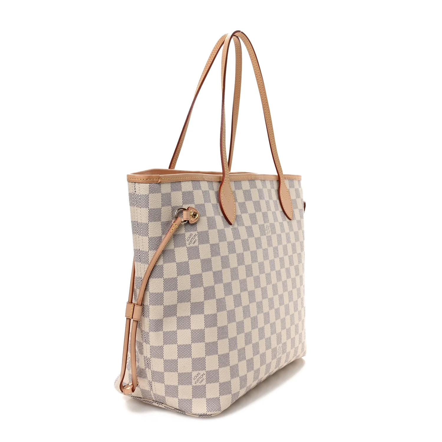 Damier Azur Neo Neverfull MM Rose Ballerine - Image 4