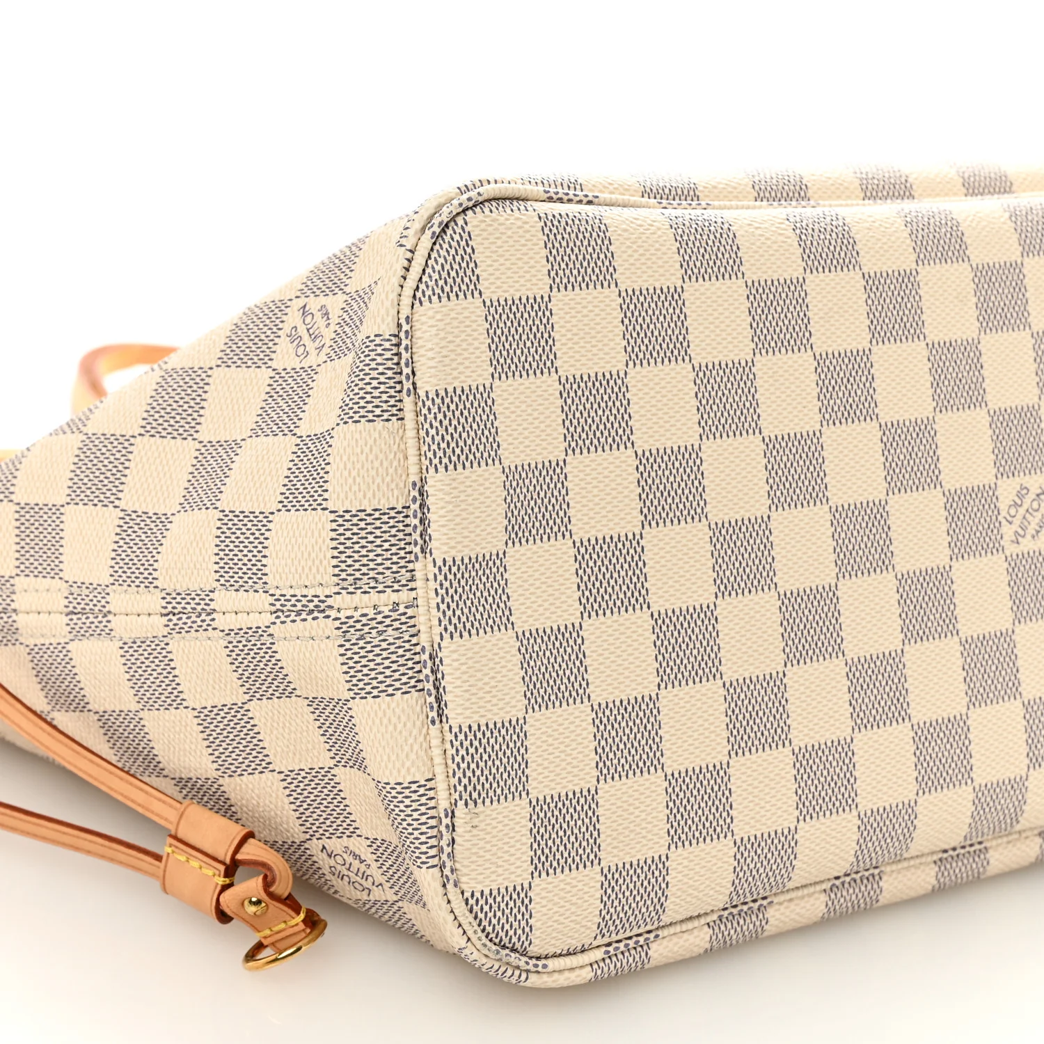 Damier Azur Neo Neverfull MM Rose Ballerine - Image 10