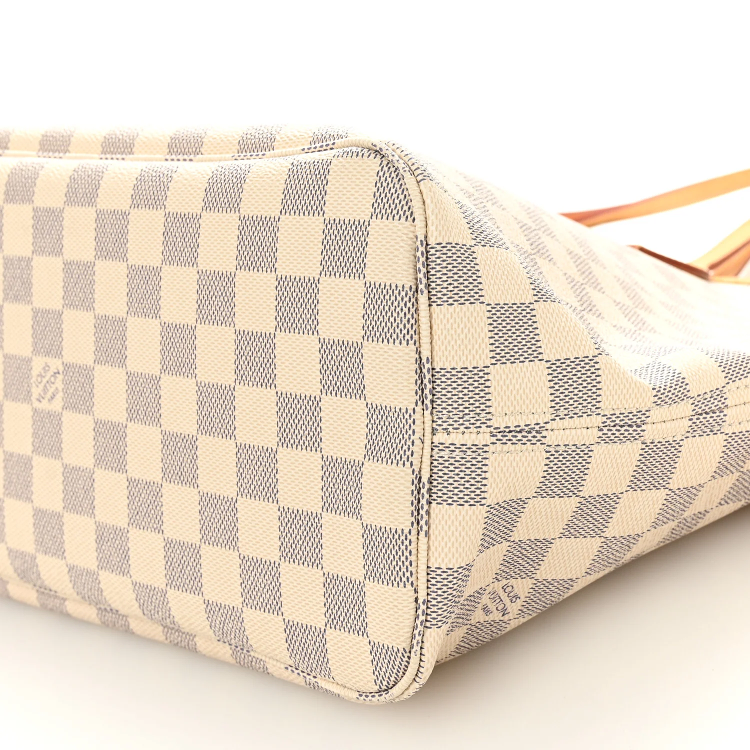 Damier Azur Neo Neverfull MM Rose Ballerine - Image 11