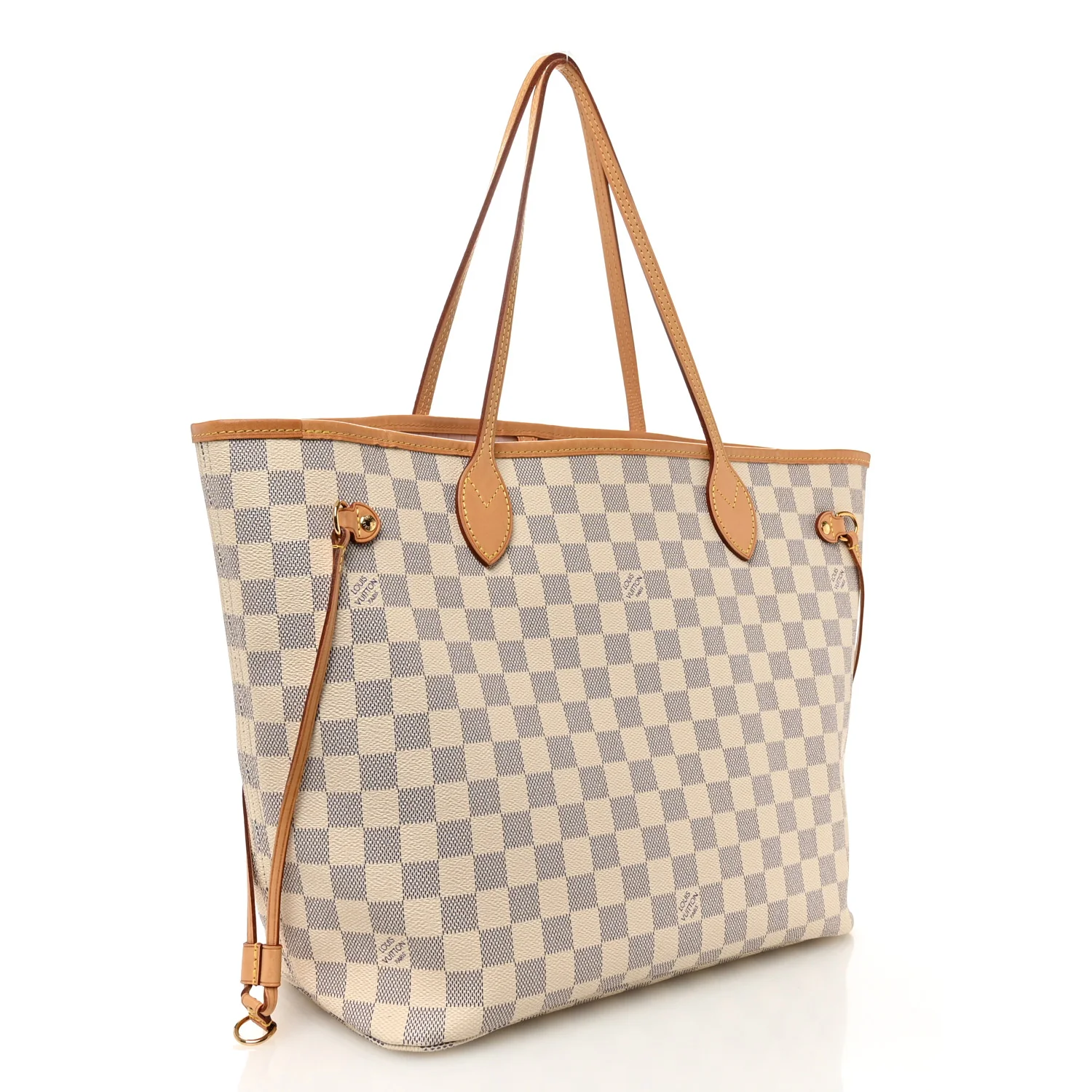 Damier Azur Neo Neverfull MM Rose Ballerine - Image 4