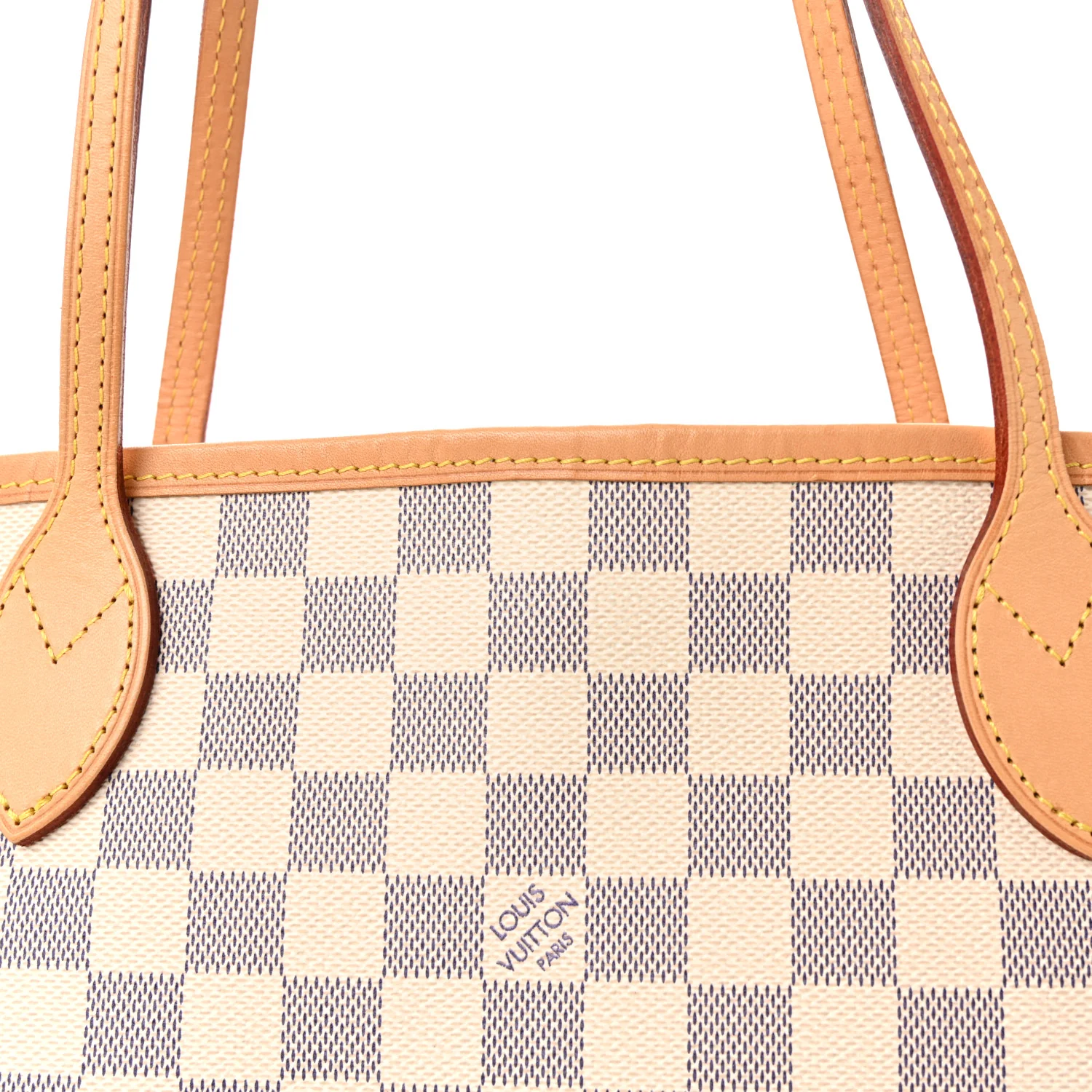 Damier Azur Neo Neverfull MM Rose Ballerine - Image 7