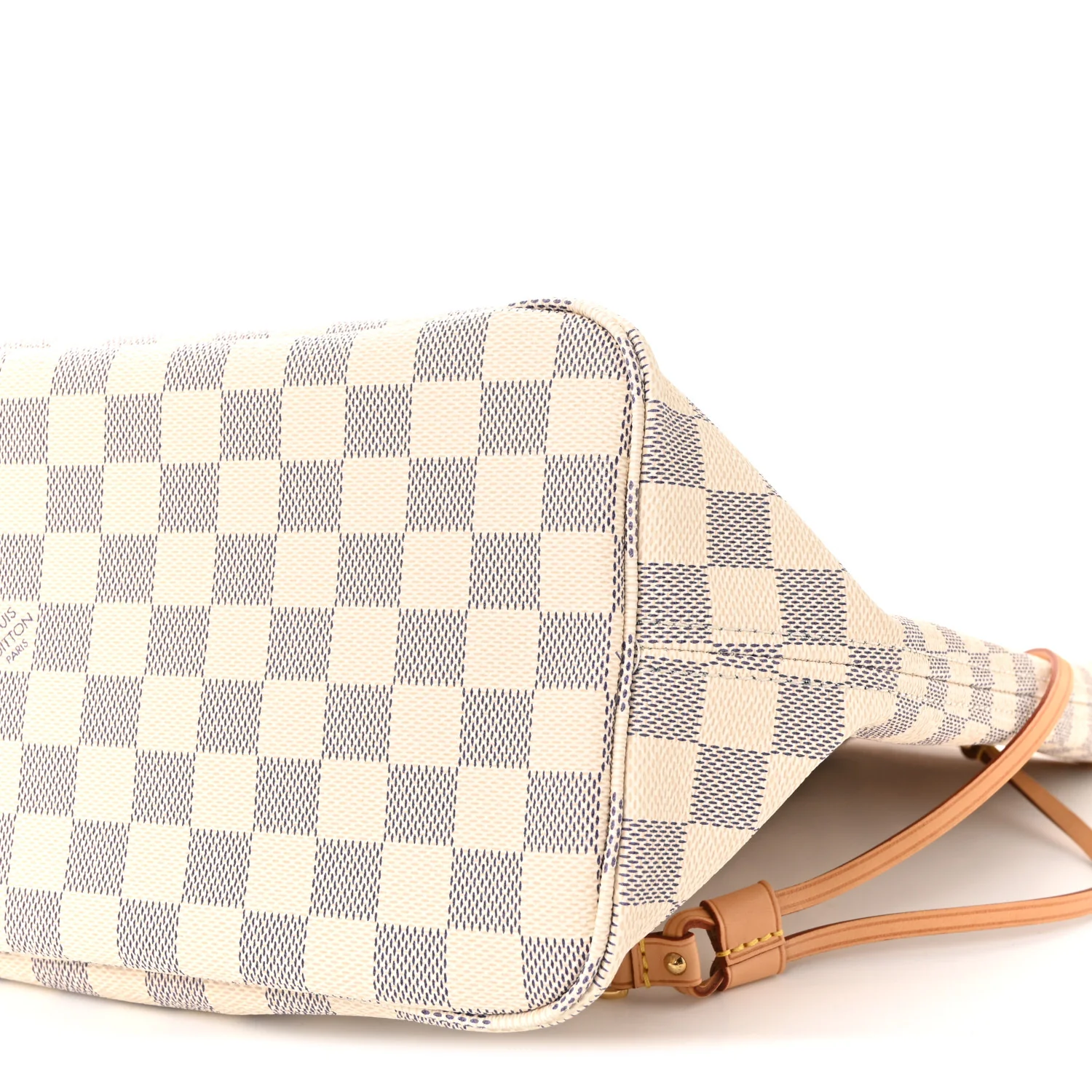 Damier Azur Neo Neverfull MM Rose Ballerine - Image 9