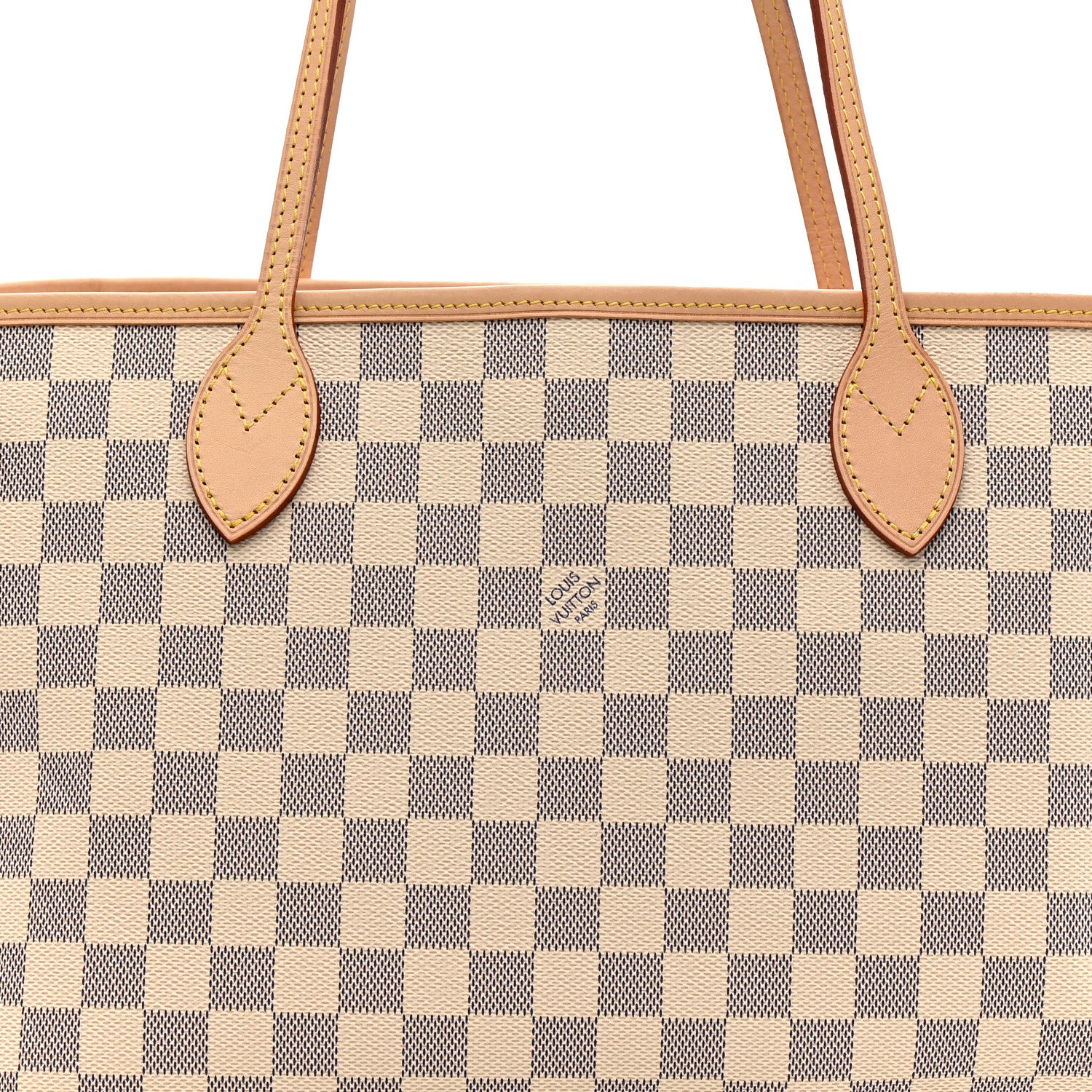 Damier Azur Neo Neverfull MM Rose Ballerine - Image 8