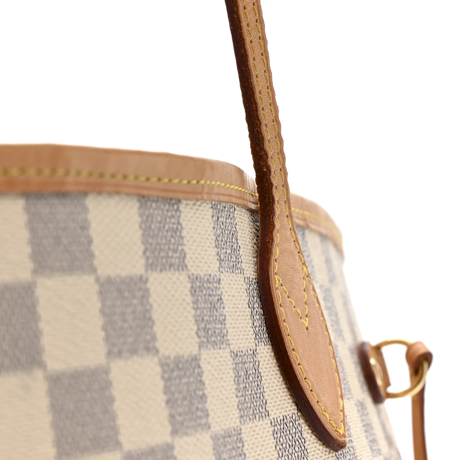 Damier Azur Neo Neverfull MM Rose Ballerine - Image 21