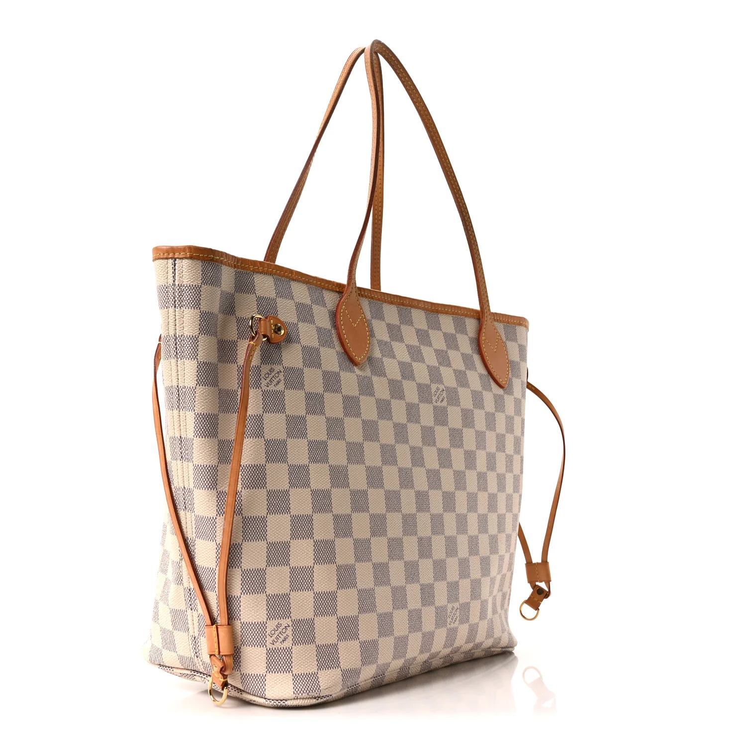 Damier Azur Neo Neverfull MM Rose Ballerine - Image 3
