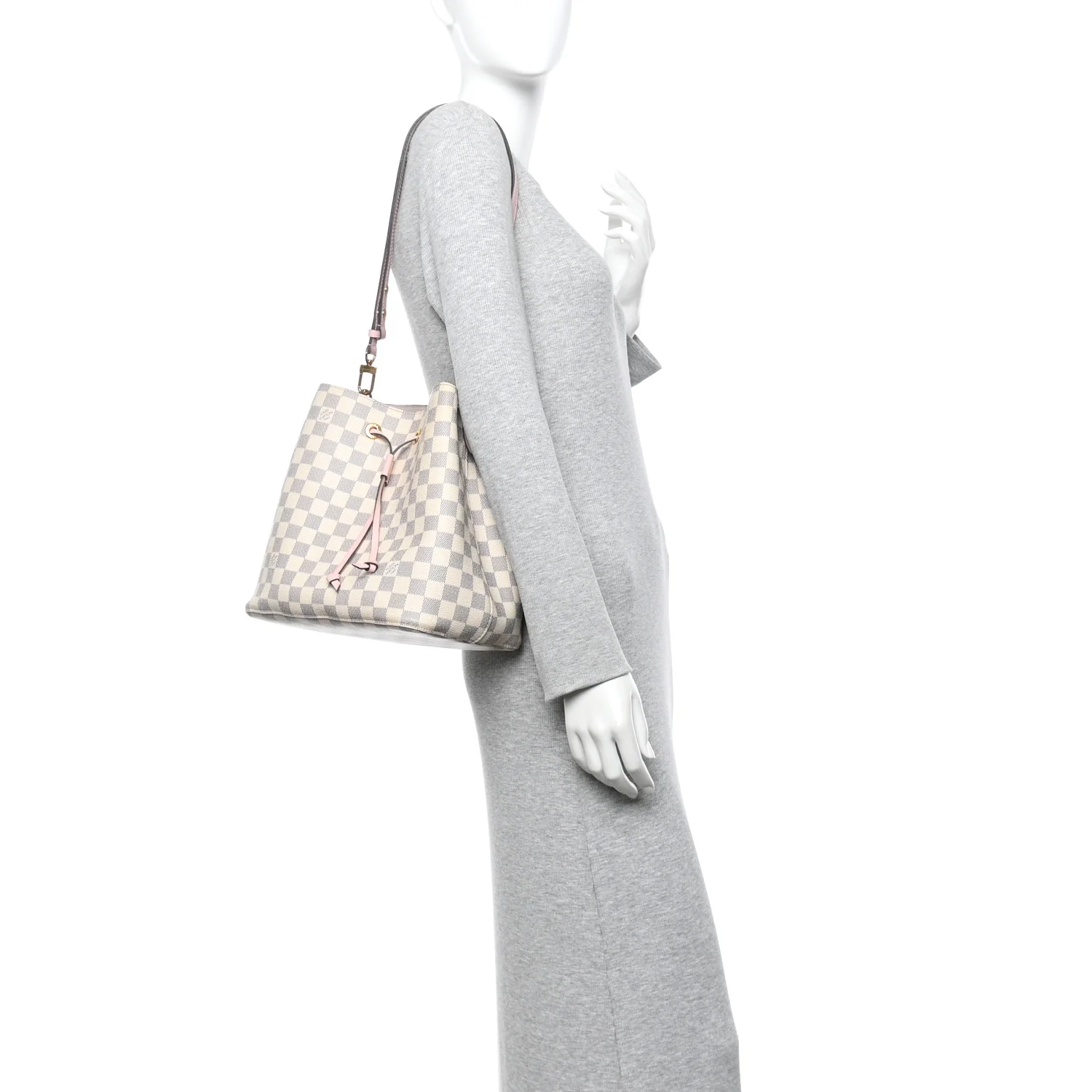 Damier Azur Neonoe MM Eau De Rose - Image 2