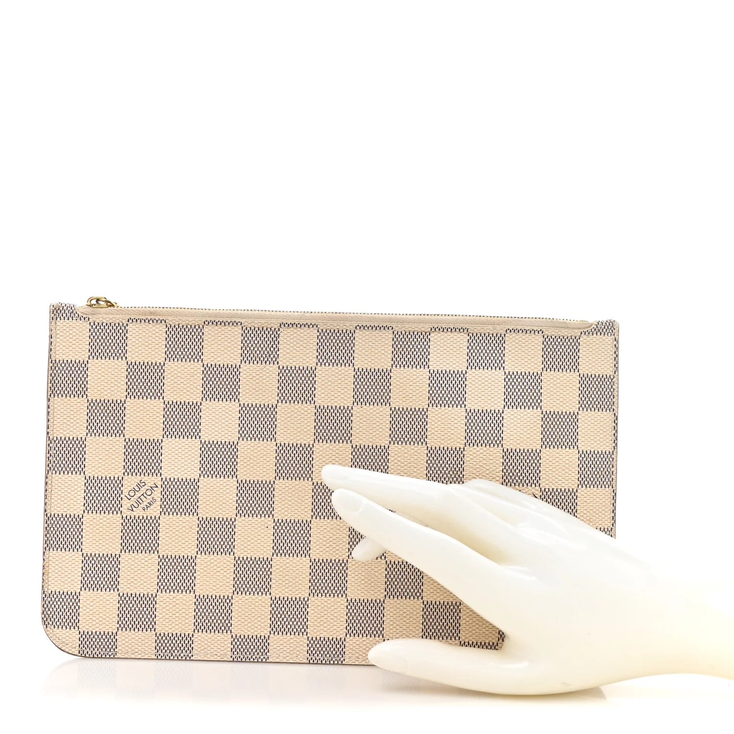 Damier Azur Neverfull MM GM Pochette Rose Ballerine - Image 3