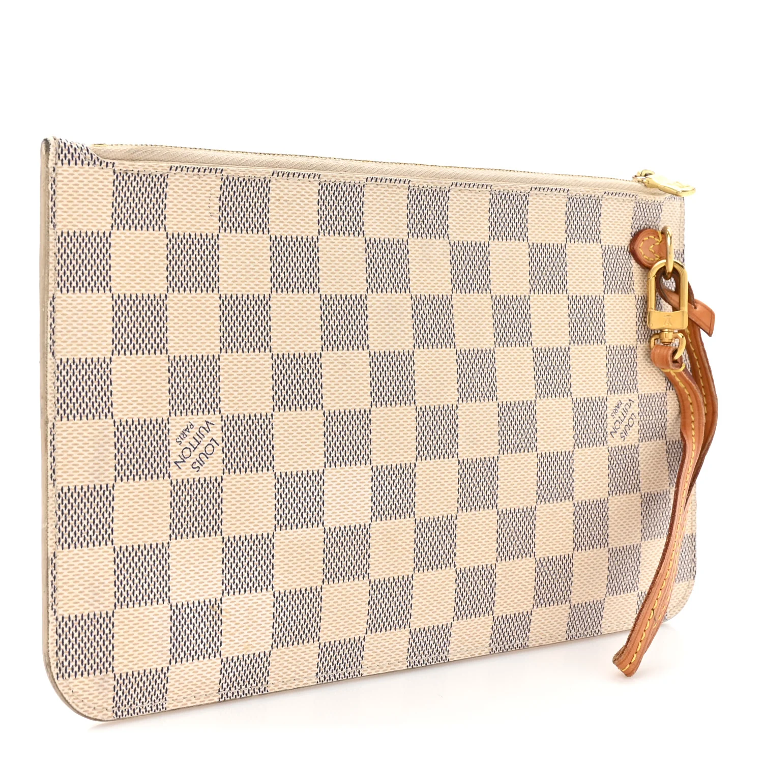 Damier Azur Neverfull MM GM Pochette Rose Ballerine - Image 6
