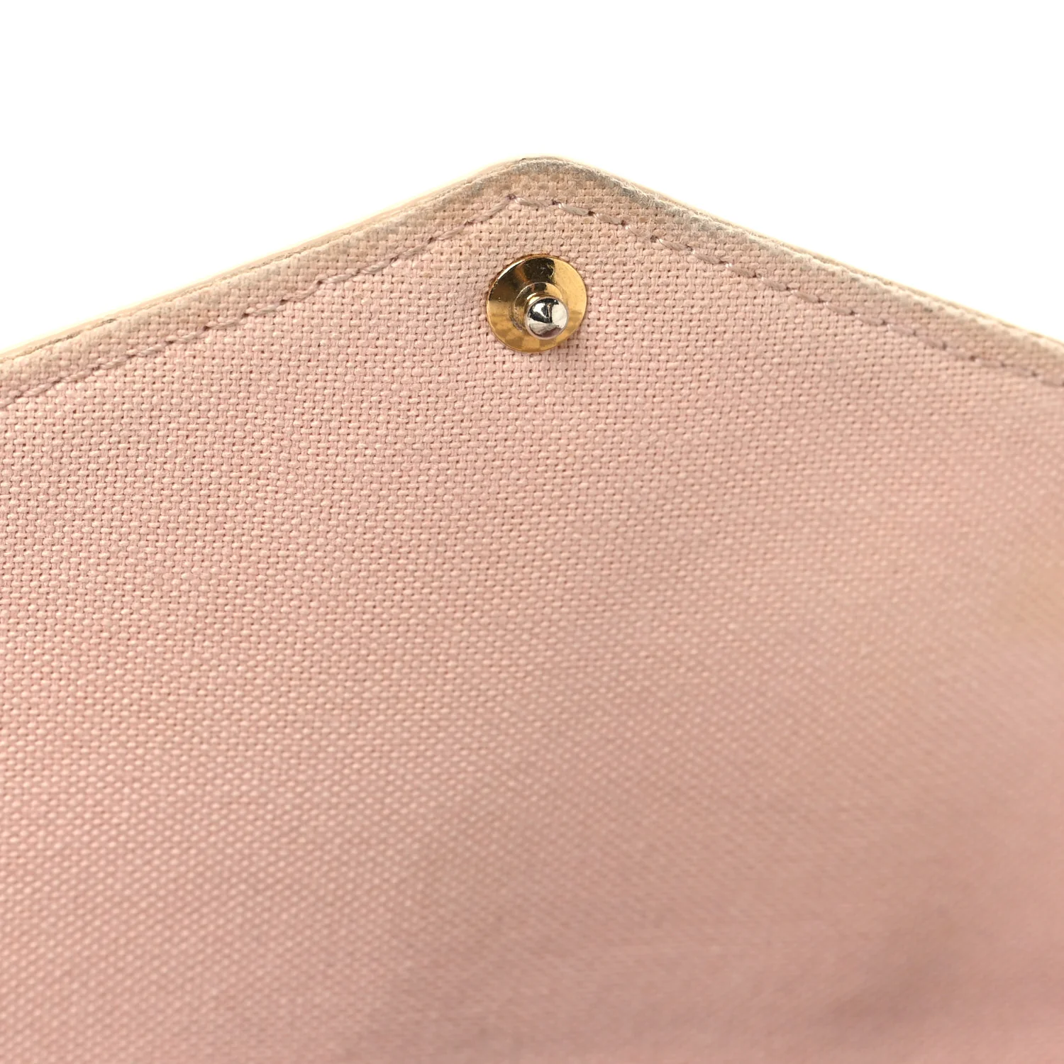 Damier Azur Pochette Felicie Chain Wallet Rose Ballerine - Image 11
