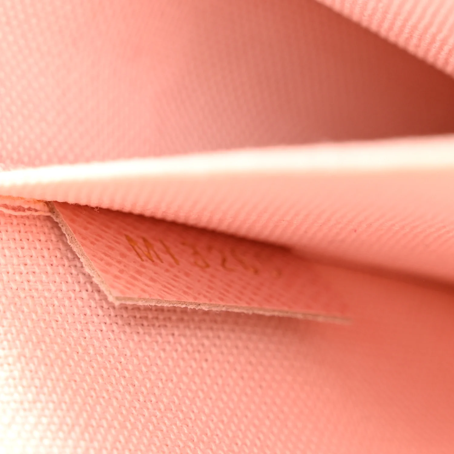 Damier Azur Pochette Felicie Chain Wallet Rose Ballerine - Image 7