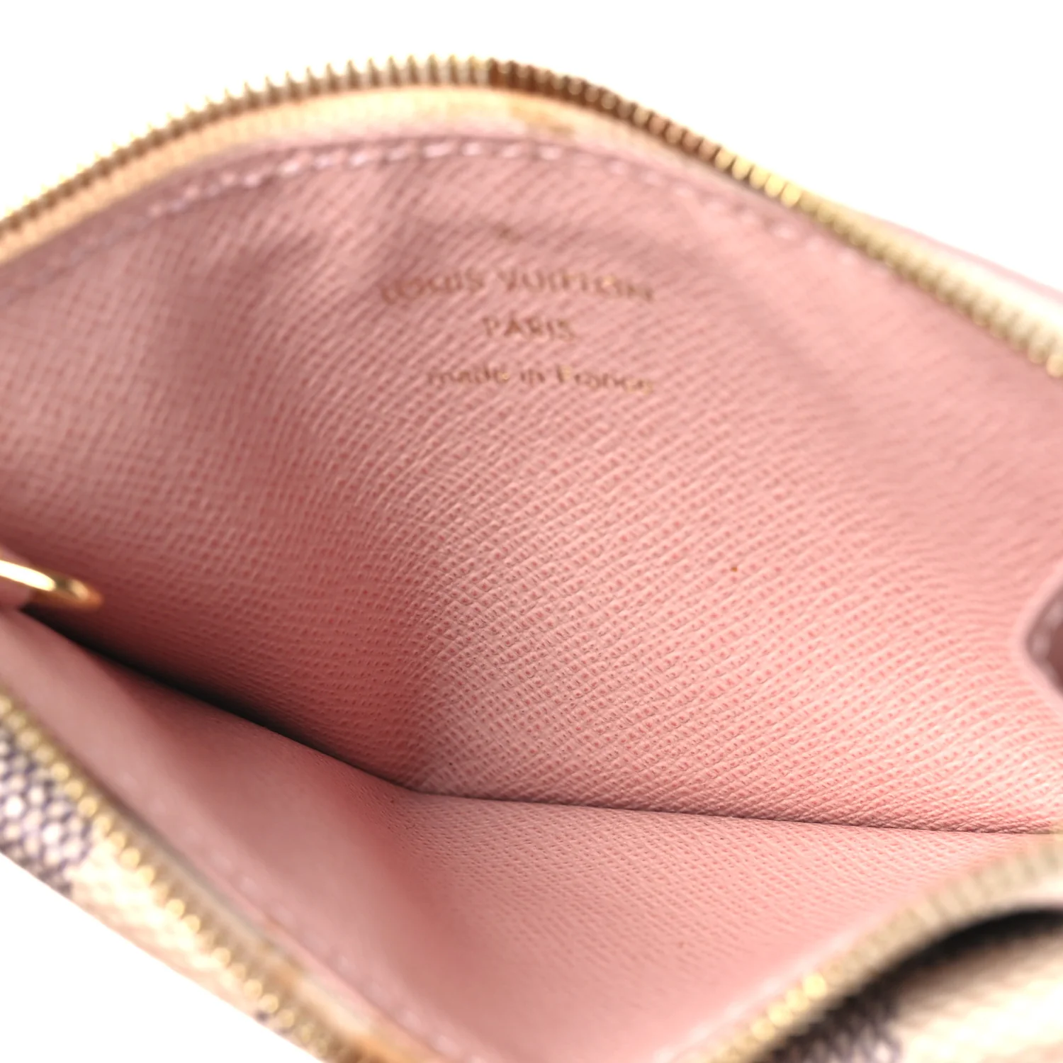 Damier Azur Recto Verso Card Holder Rose Ballerine - Image 6