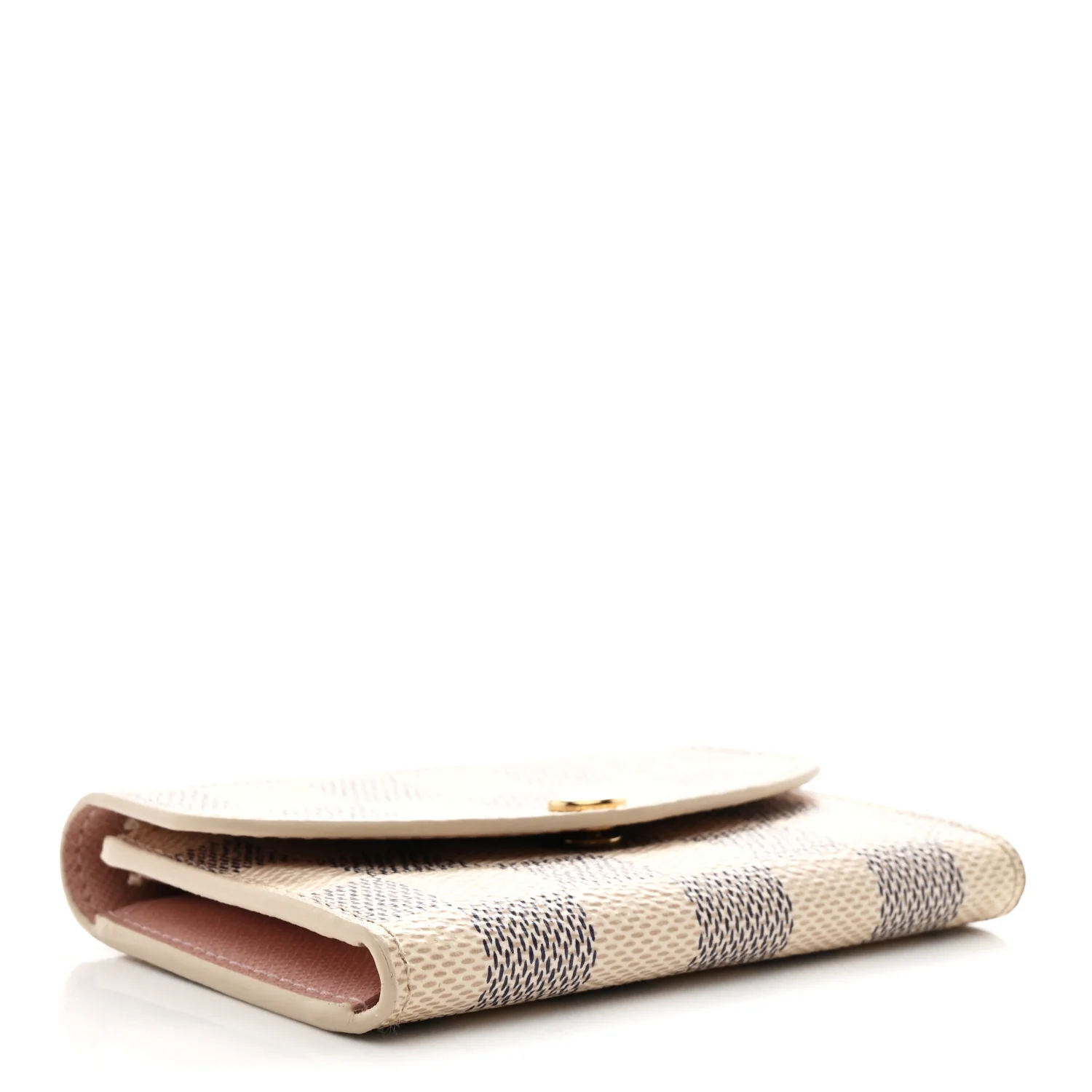 Damier Azur Rosalie Coin Purse Rose Ballerine - Image 4