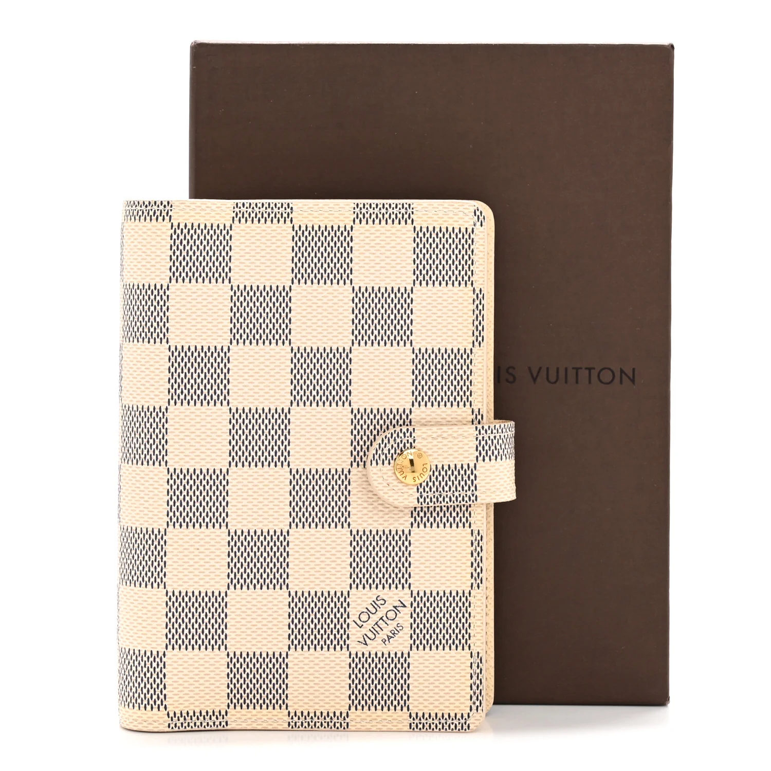 Damier Azur Small Ring Agenda Cover - Image 9
