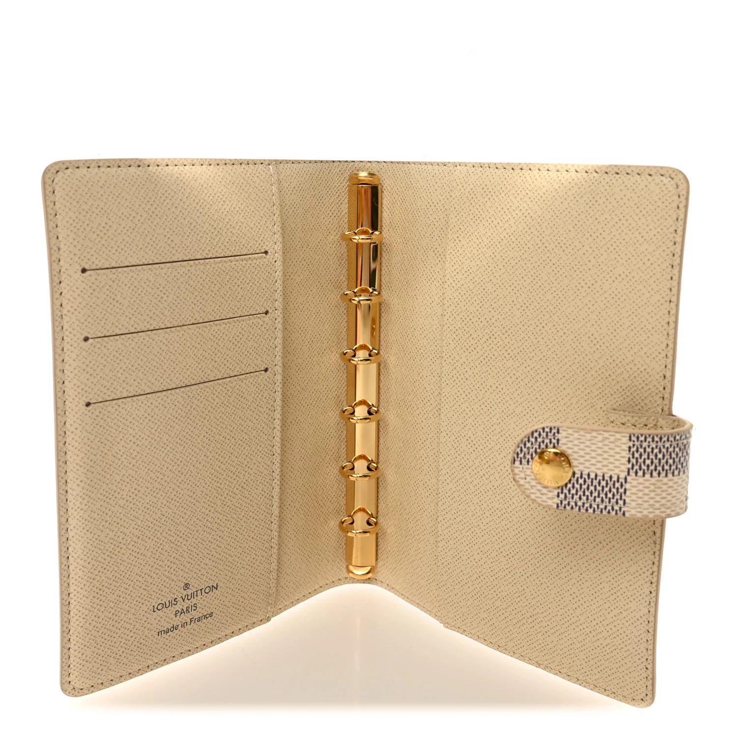 Damier Azur Small Ring Agenda Cover - Image 5