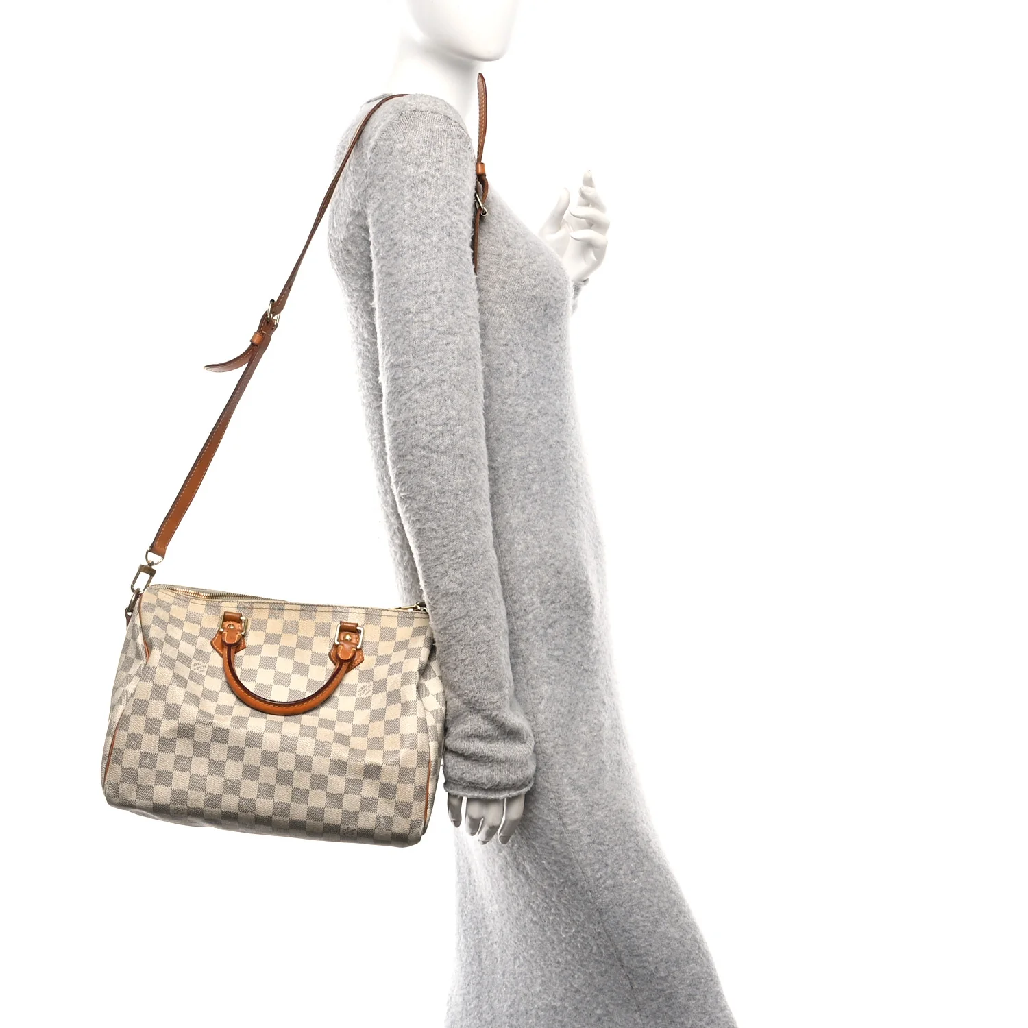 Damier Azur Speedy Bandouliere 30 - Image 2