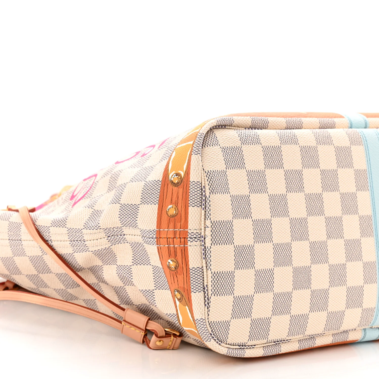 Damier Azur Summer Trunks Newport Beach Neo Neverfull MM - Image 10