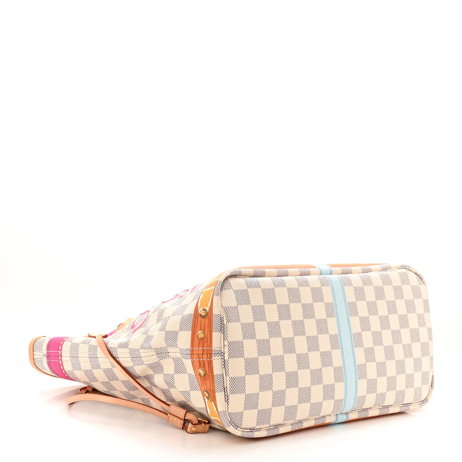 Damier Azur Summer Trunks Newport Beach Neo Neverfull MM - Image 5