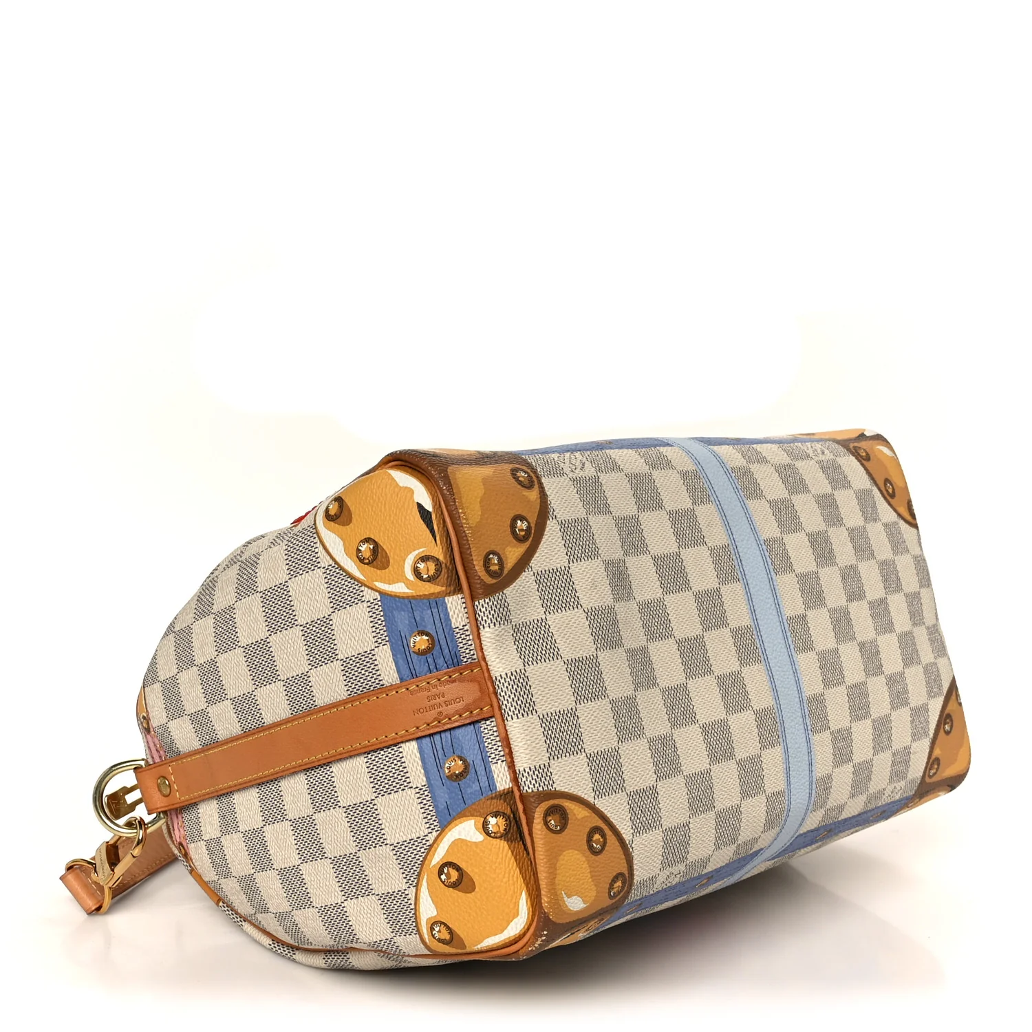 Damier Azur Summer Trunks Speedy Bandouliere 30 - Image 4