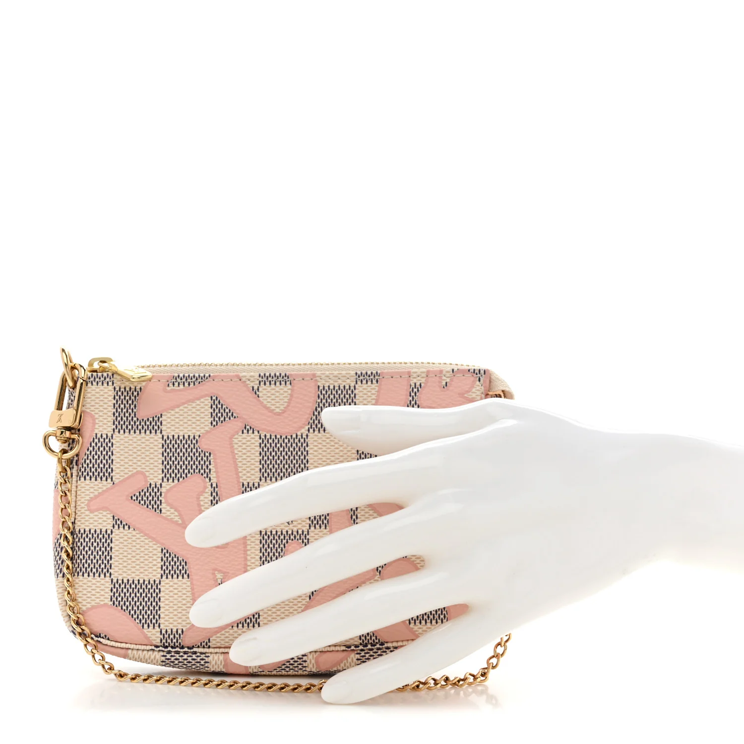 Damier Azur Tahitienne Mini Pochette Accessories - Image 2