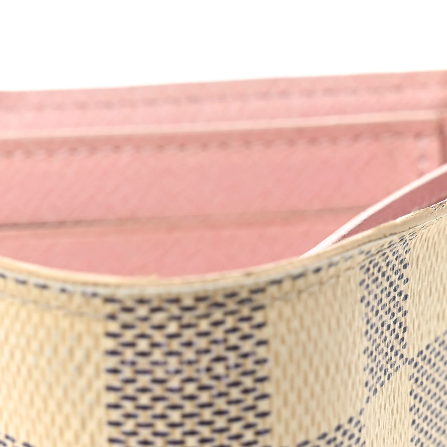 Damier Azur Victorine Wallet Rose Ballerine - Image 8