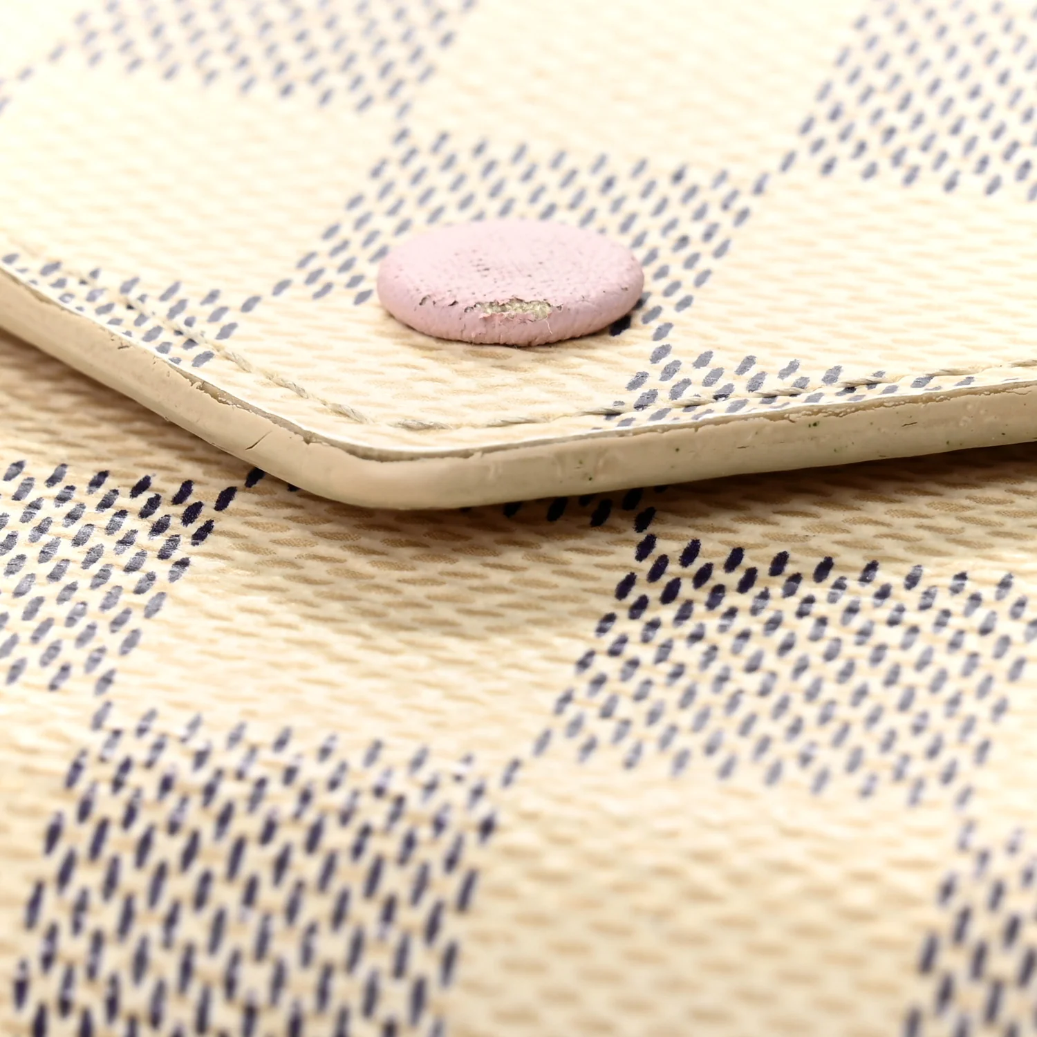 Damier Azur Victorine Wallet Rose Ballerine - Image 9