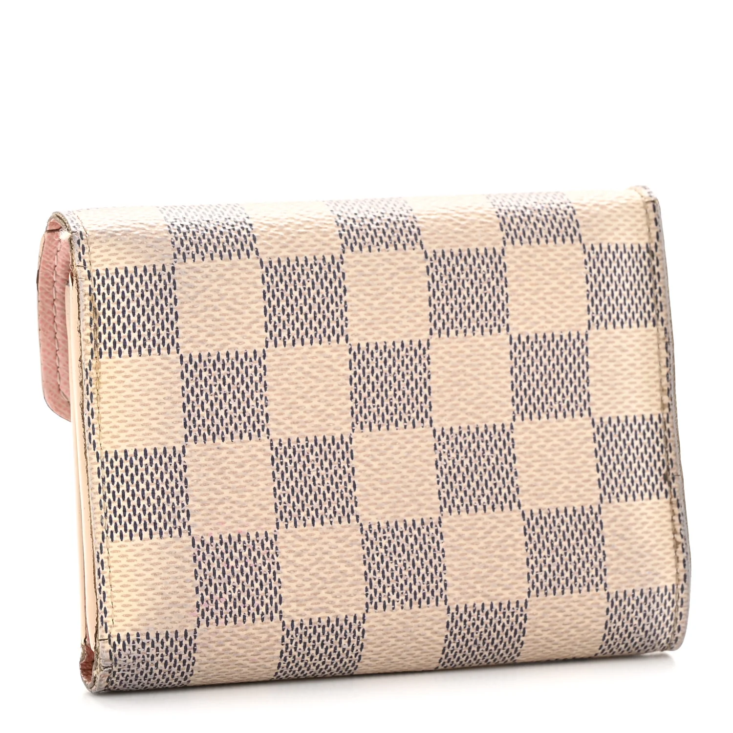 Damier Azur Victorine Wallet Rose Ballerine - Image 3