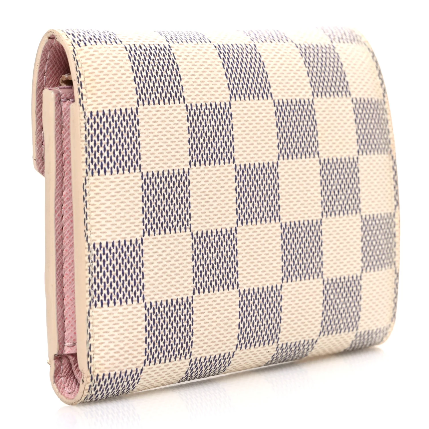 Damier Azur Victorine Wallet Rose Ballerine - Image 3