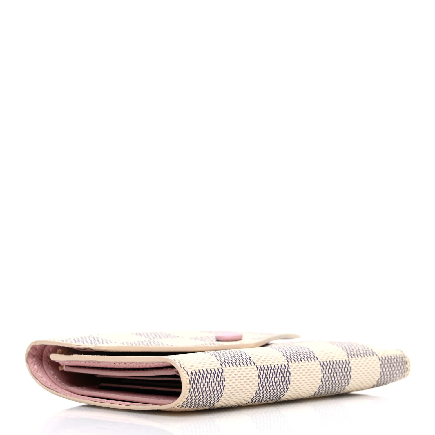 Damier Azur Victorine Wallet Rose Ballerine - Image 4