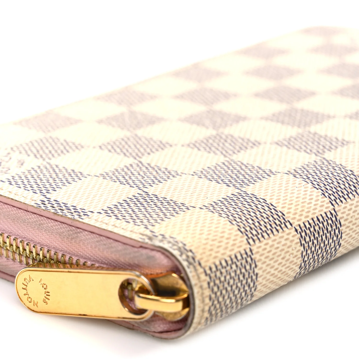 Damier Azur Zippy Wallet Rose Ballerine - Image 8