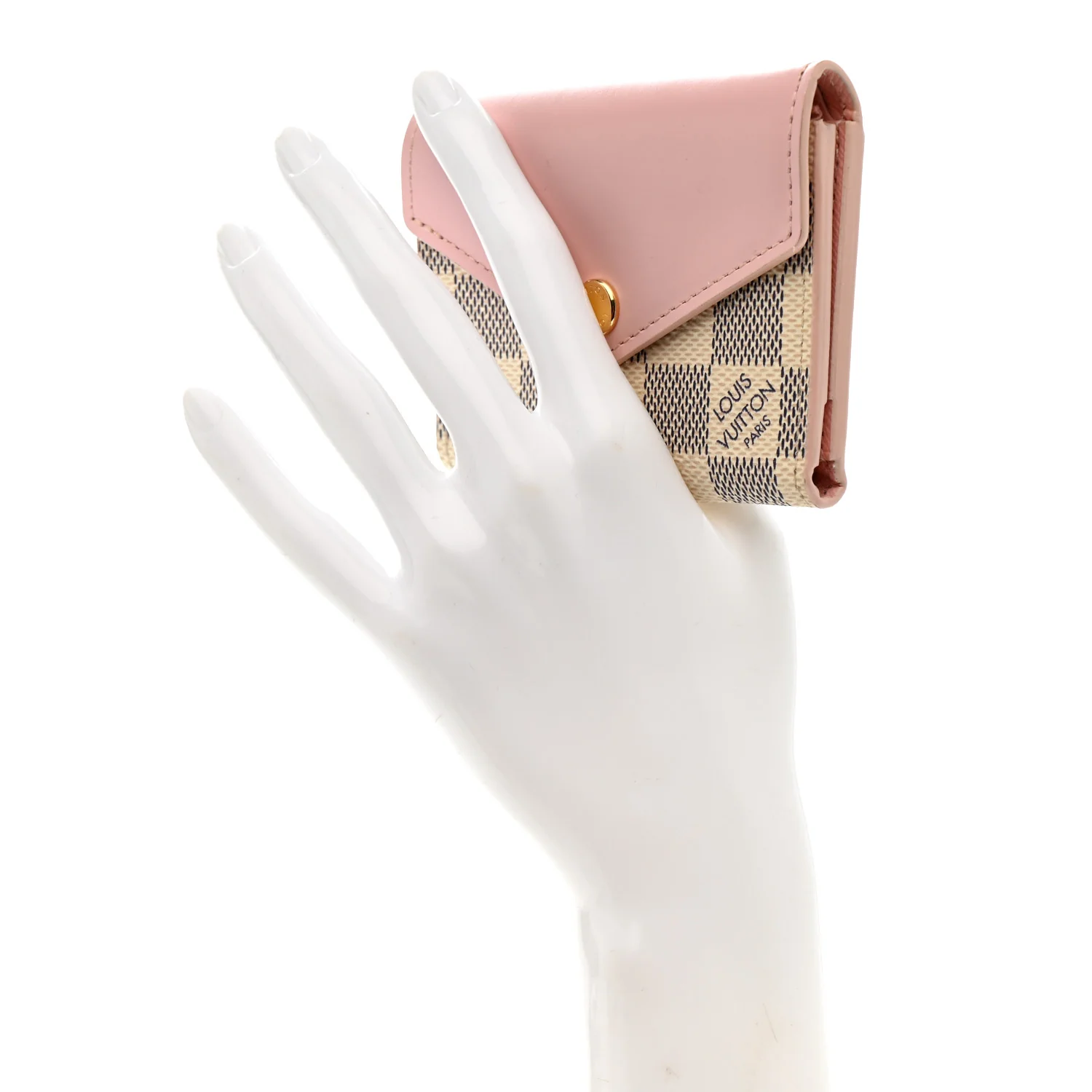 Damier Azur Zoe Wallet Rose Ballerine - Image 2