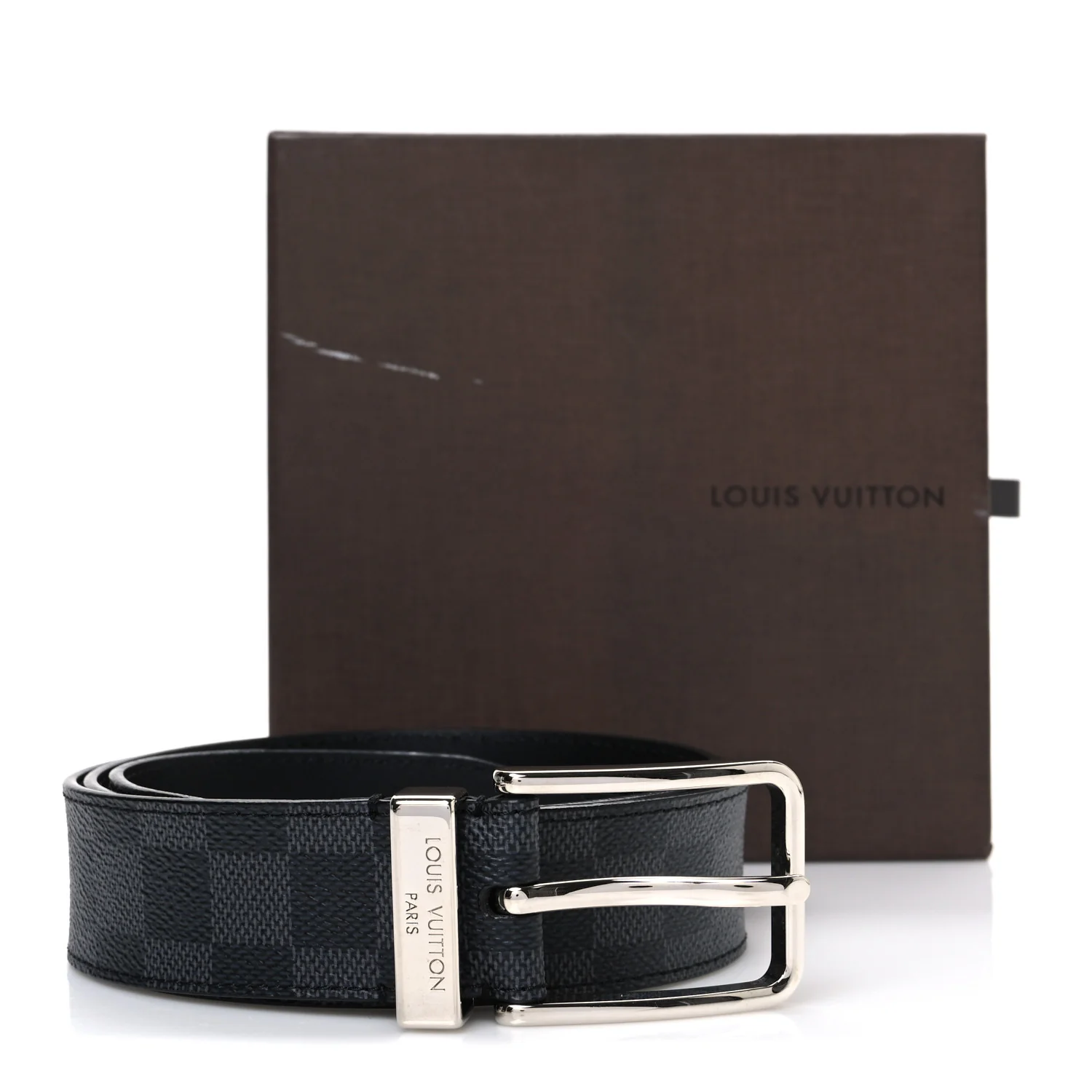 Damier Cobalt 35mm Pont Neuf Belt - Image 7