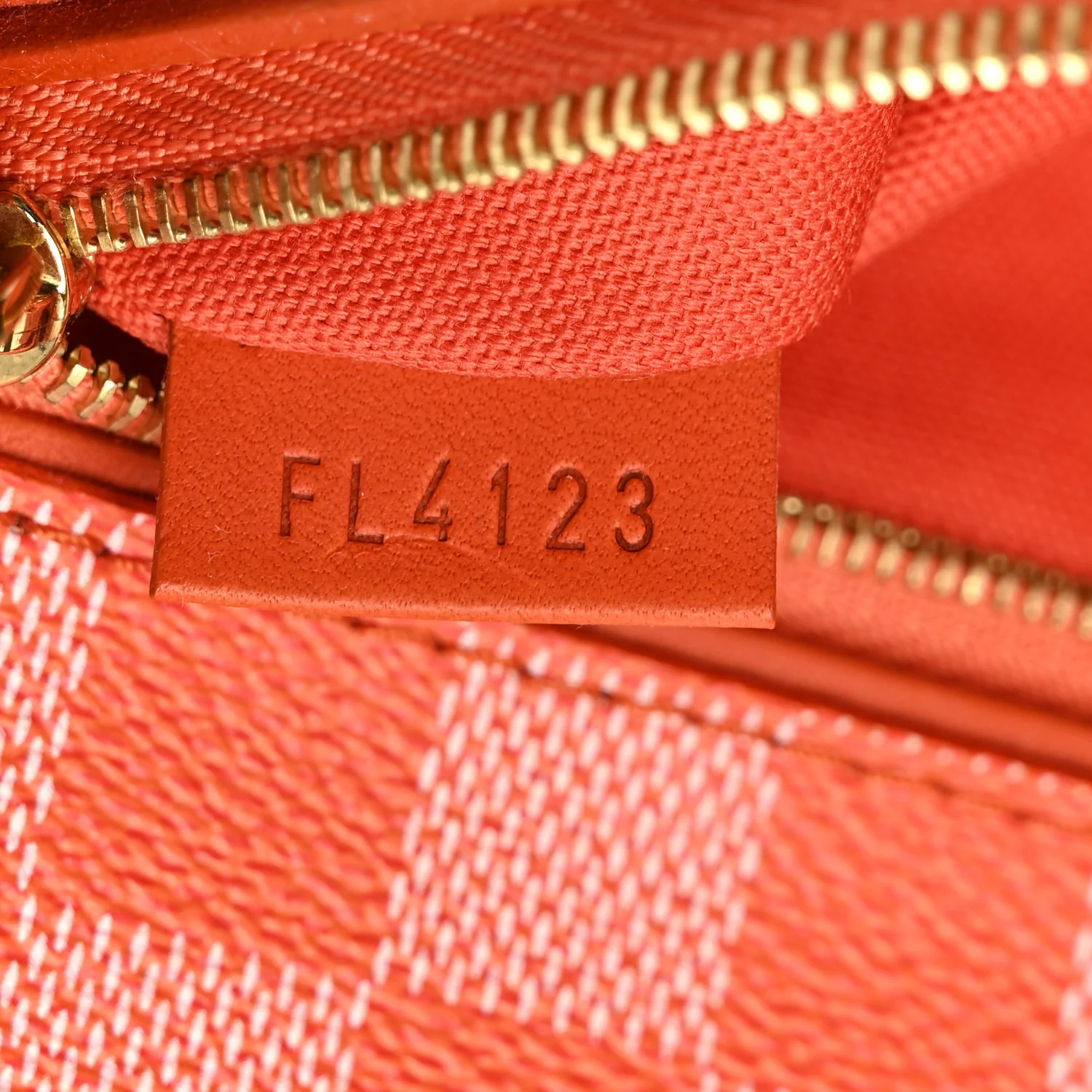 Damier Couleurs Kit Clutch Piment - Image 7