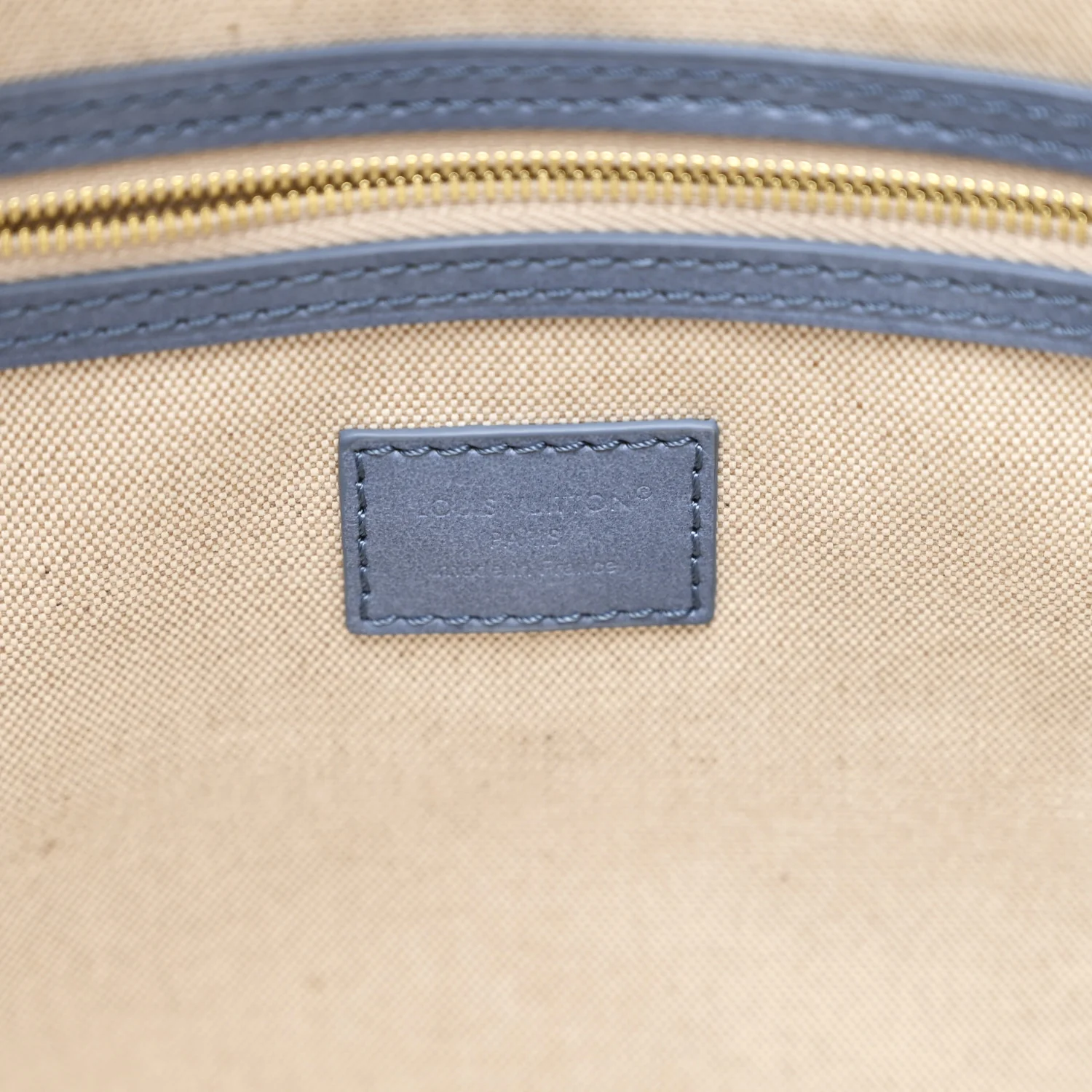 Damier Denim Vagabond Hobo Blue - Image 6