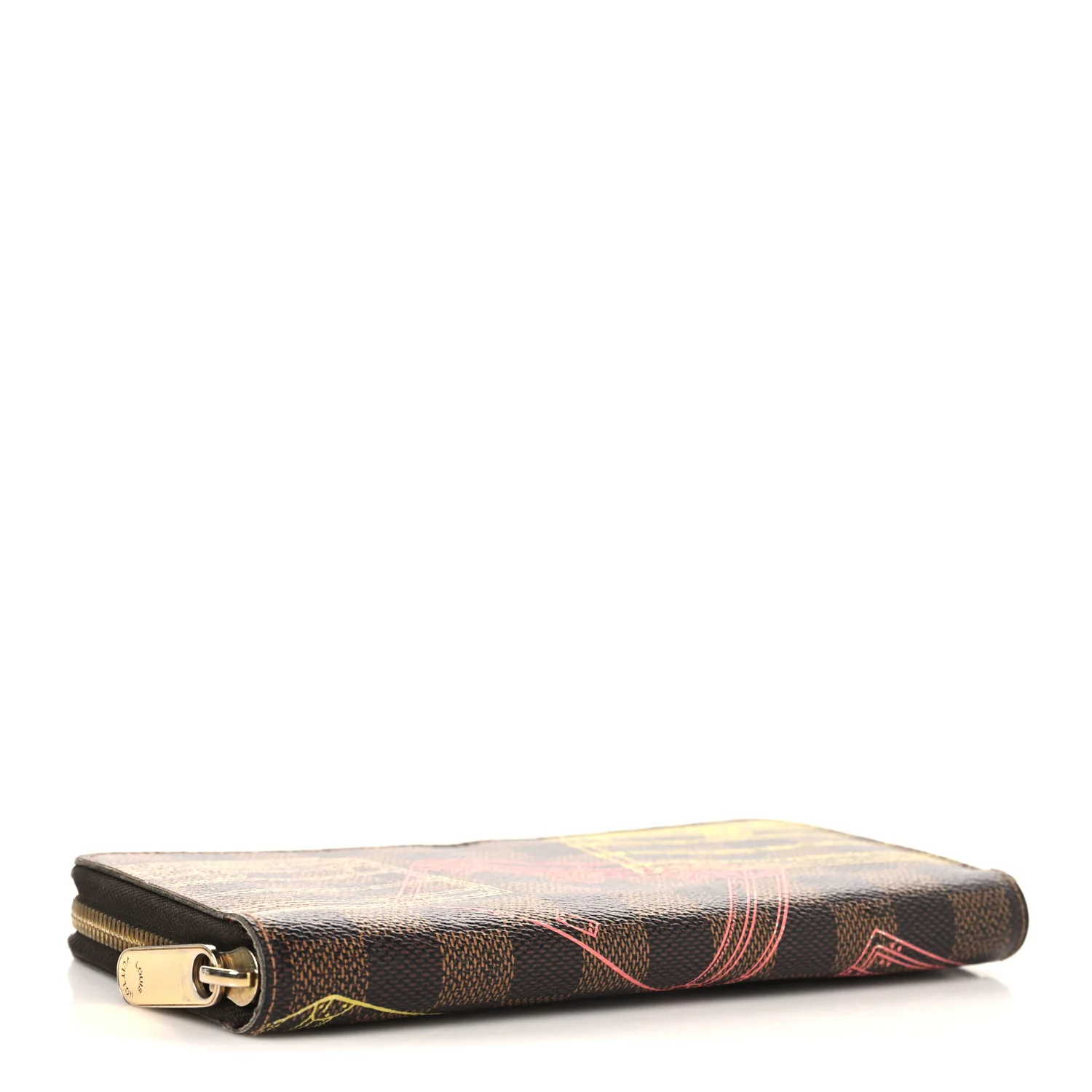 Damier Ebene 2014 Christmas Animation Zippy Wallet - Image 4
