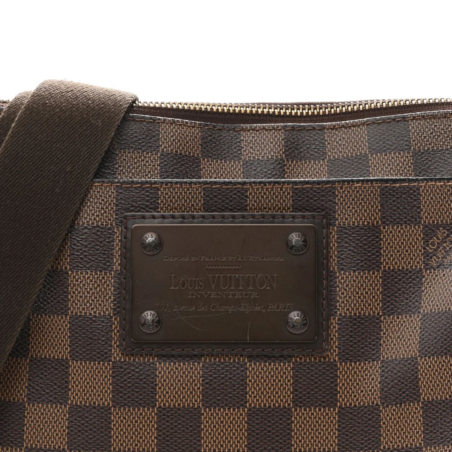 Damier Ebene Brooklyn Flat Pochette - Image 8