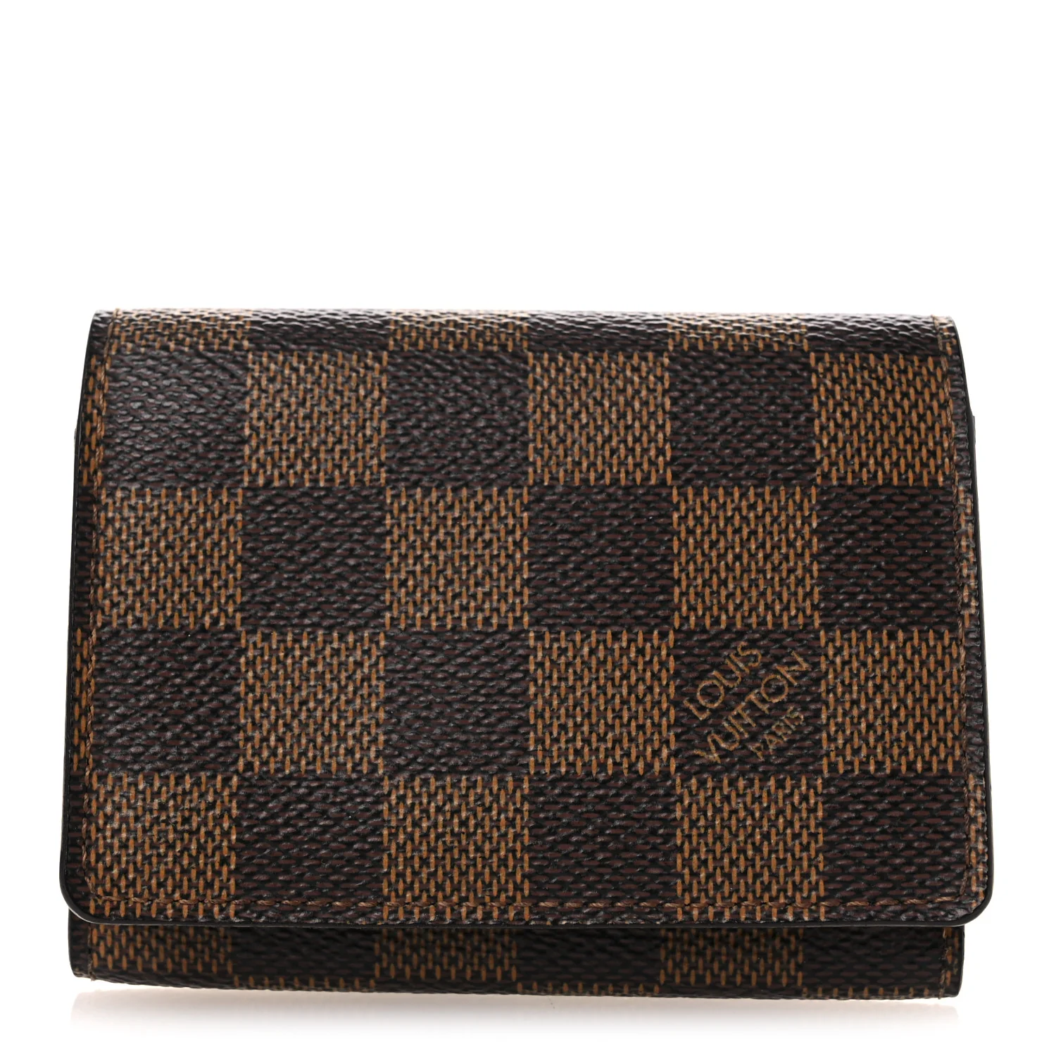 Damier Ebene Business Card Holder