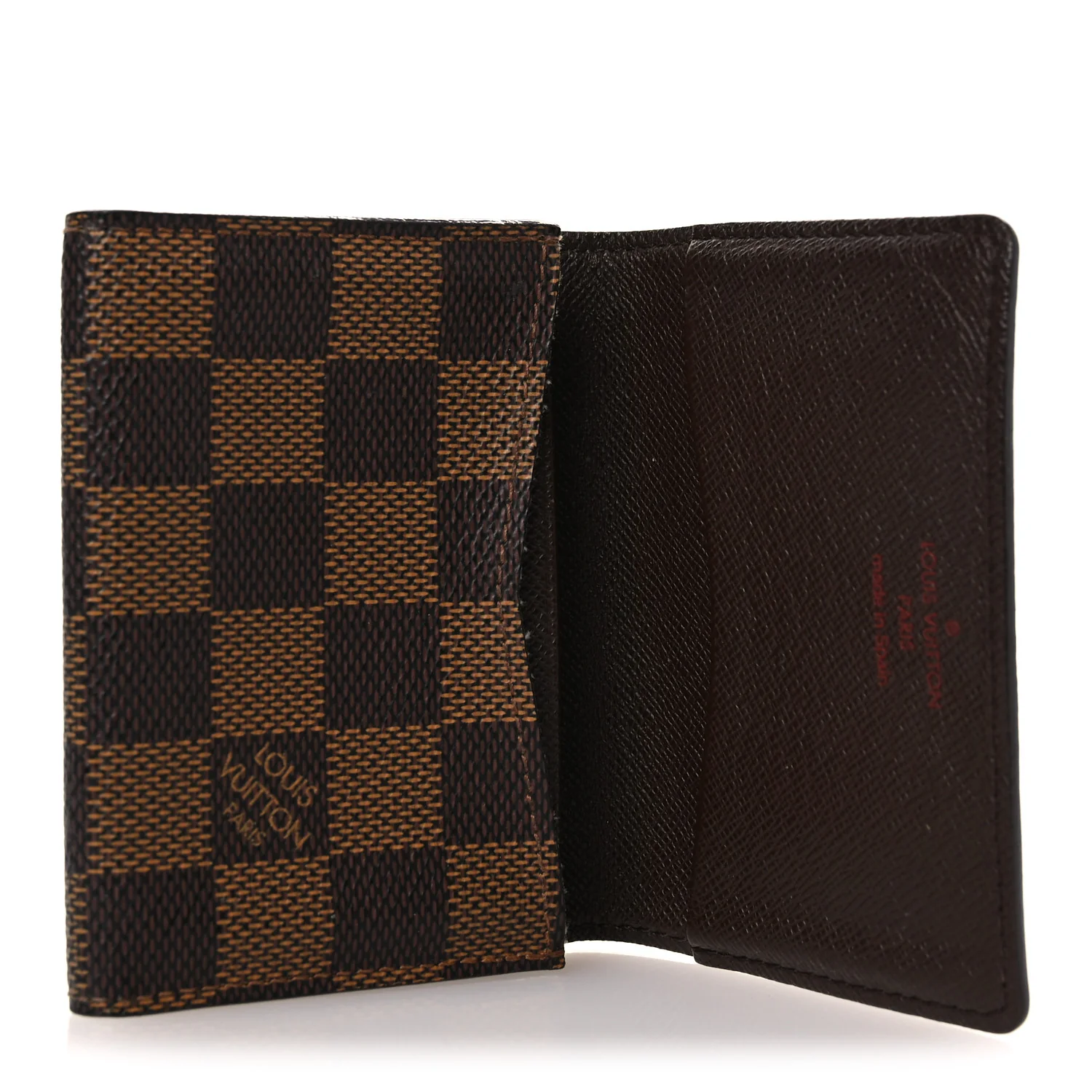 Damier Ebene Business Card Holder - Image 5