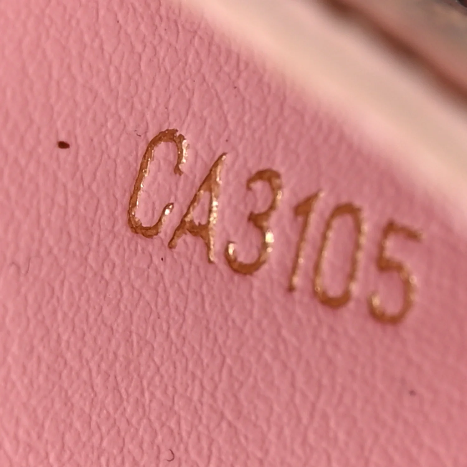 Damier Ebene Caissa Card Holder Rose Ballerine - Image 7