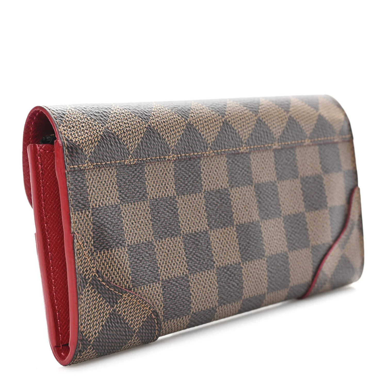 Damier Ebene Caissa Wallet Cherry - Image 3