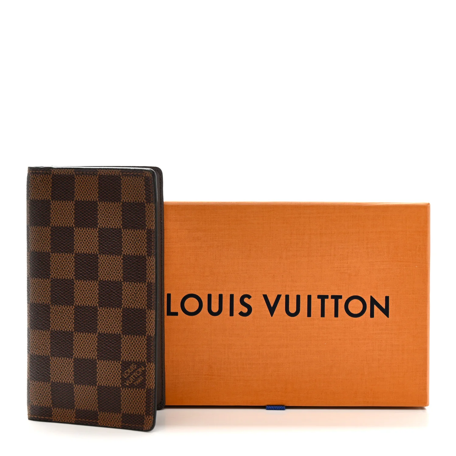 Damier Ebene Checkbook Cover Wallet - Image 10