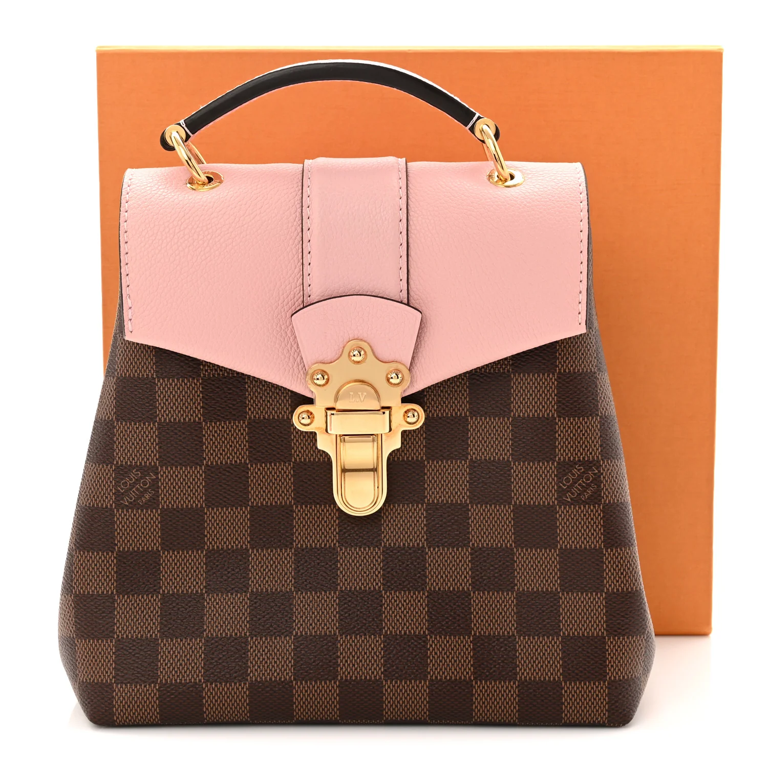 Damier Ebene Clapton Backpack Magnolia - Image 11