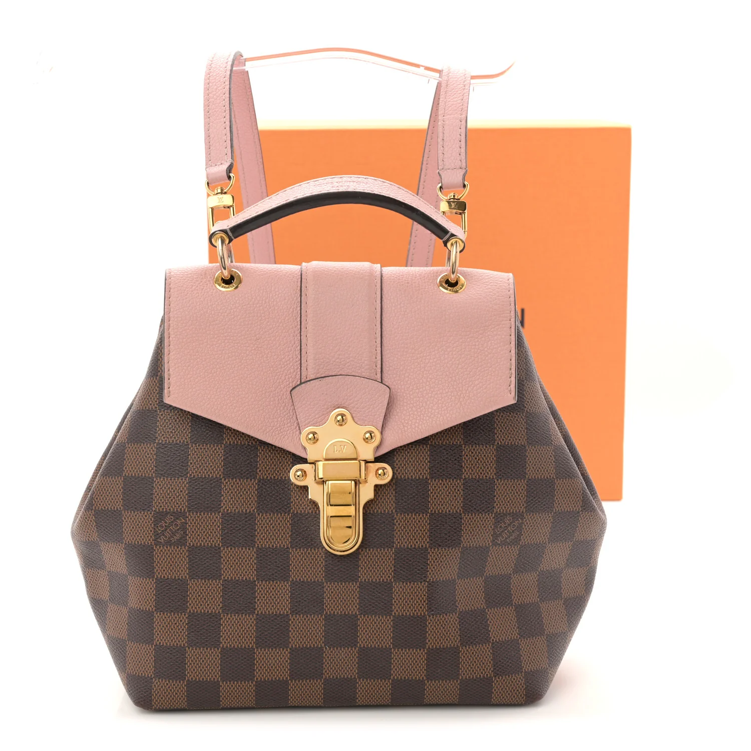 Damier Ebene Clapton Backpack Magnolia - Image 12