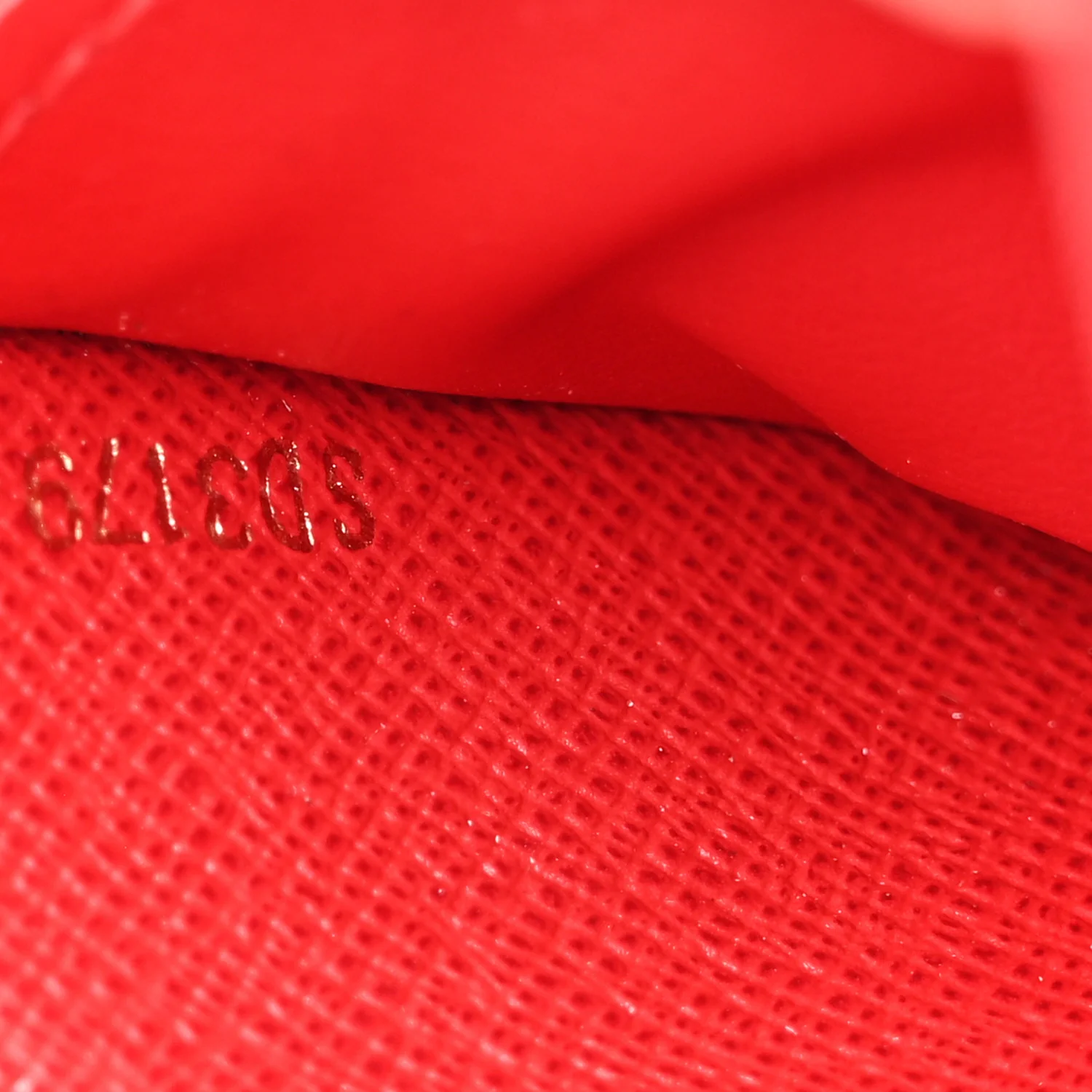 Damier Ebene Clemence Wallet Cherry - Image 8