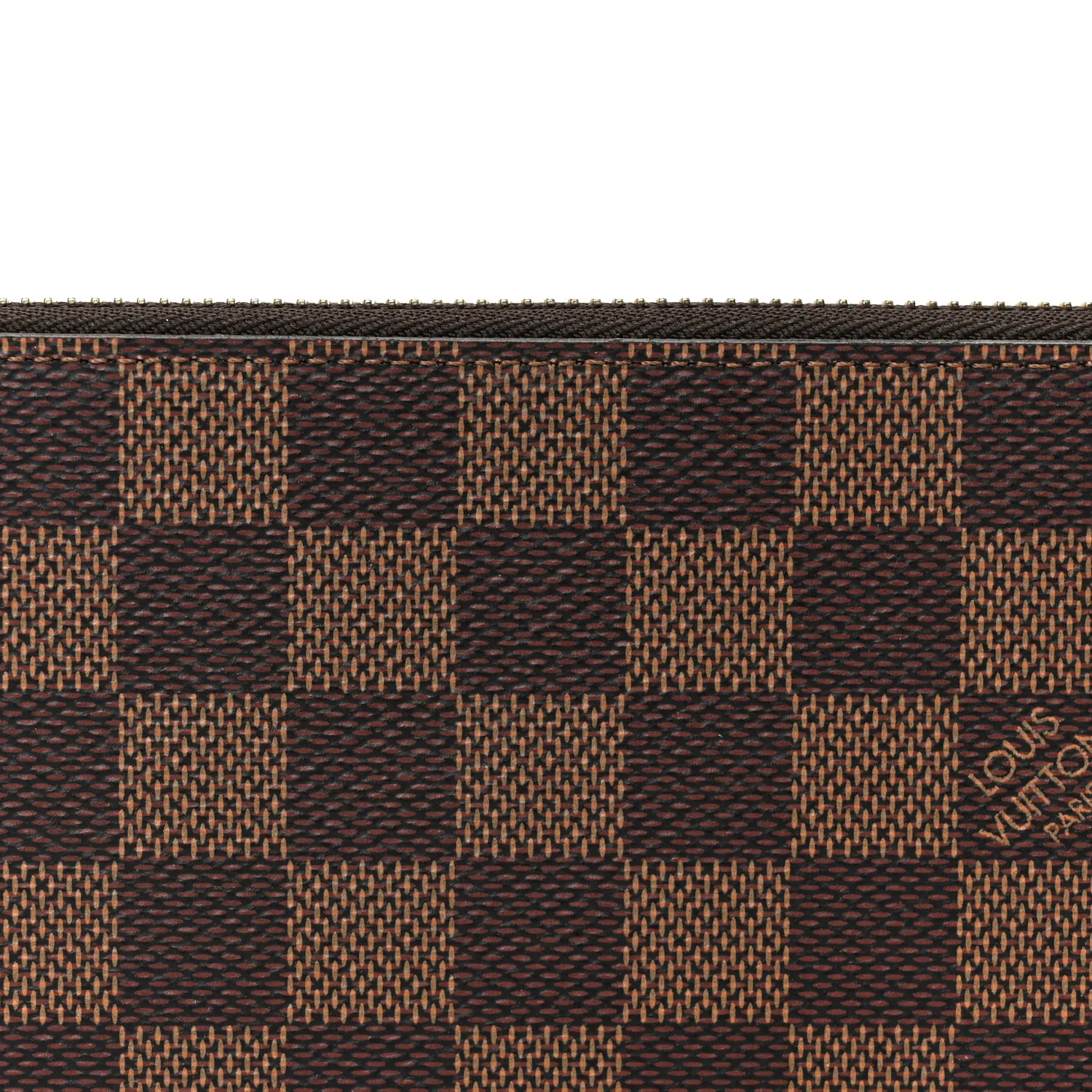 Damier Ebene Clemence Wallet Cherry - Image 7