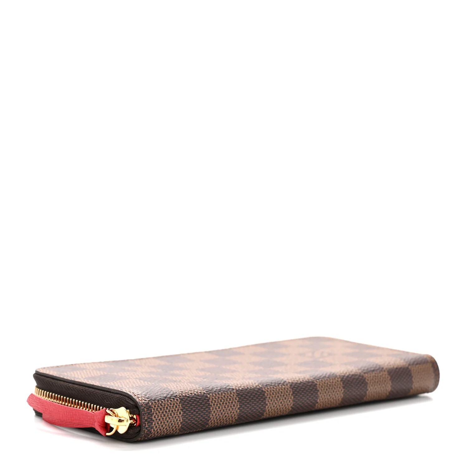 Damier Ebene Clemence Wallet Cherry - Image 4