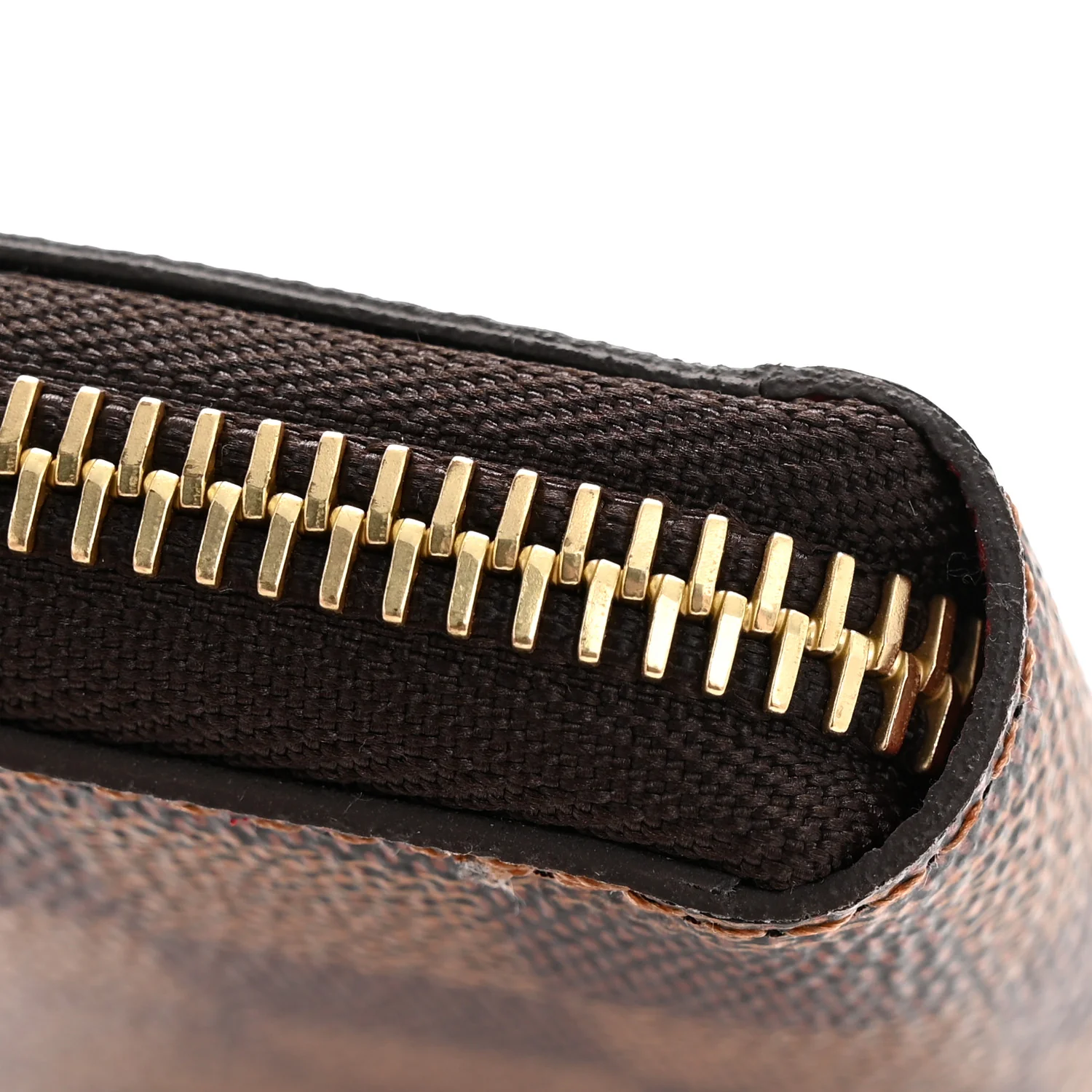 Damier Ebene Clemence Wallet Cherry - Image 7