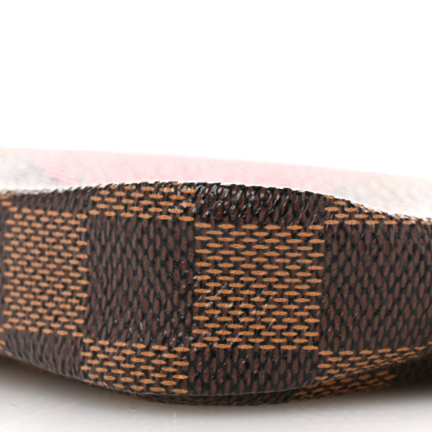 Damier Ebene Complice Trunks and Bags Mini Pochette Accessories Red - Image 10