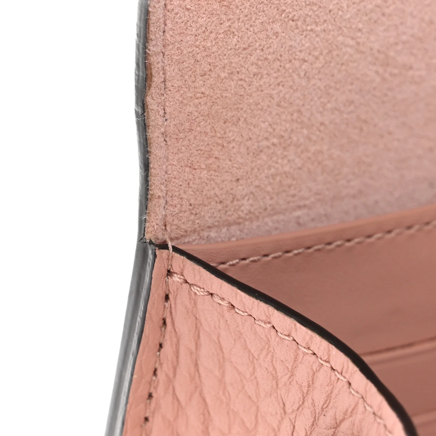 Damier Ebene Croisette Chain Wallet Magnolia - Image 11