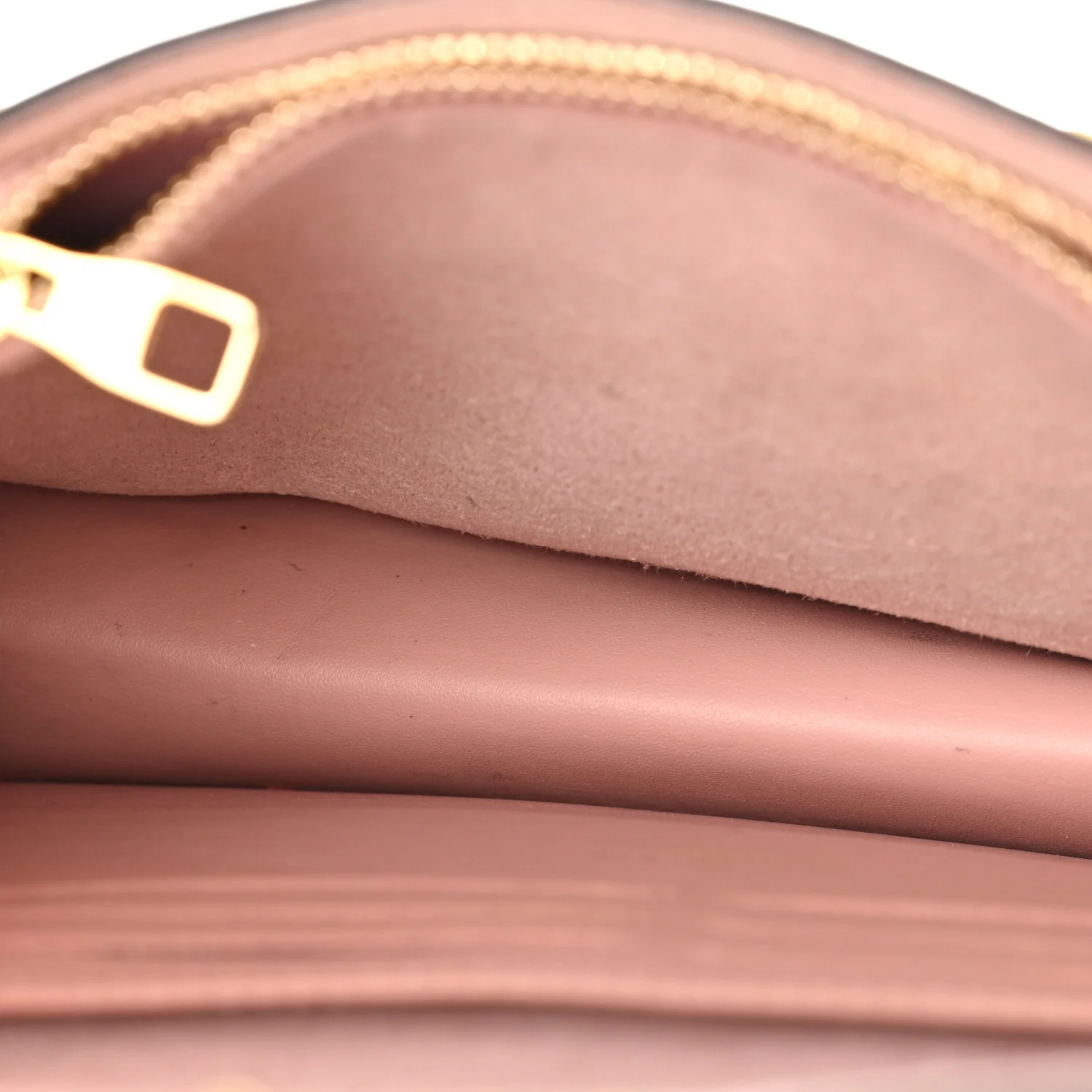 Damier Ebene Croisette Chain Wallet Magnolia - Image 4