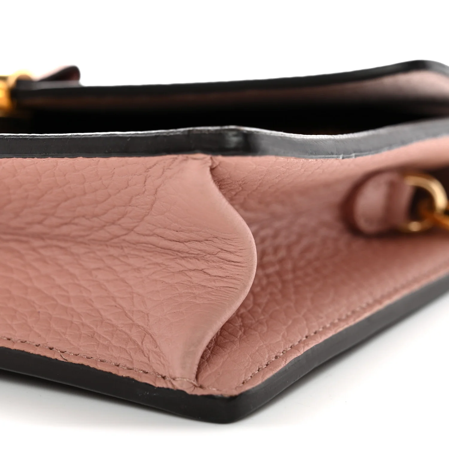Damier Ebene Croisette Chain Wallet Magnolia - Image 8